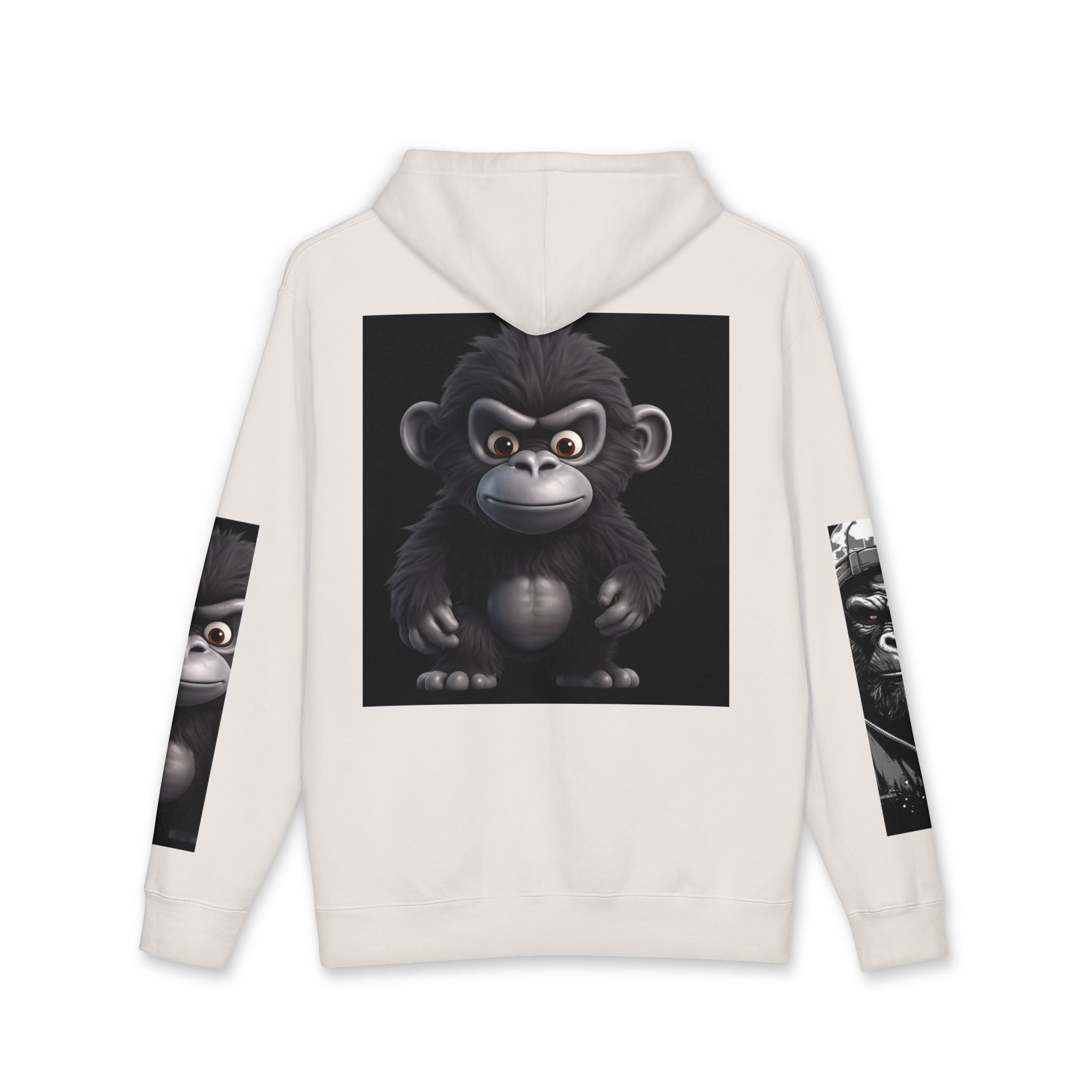Gorilla Graphic Hoodie — Cute Cartoon Ape Pullover