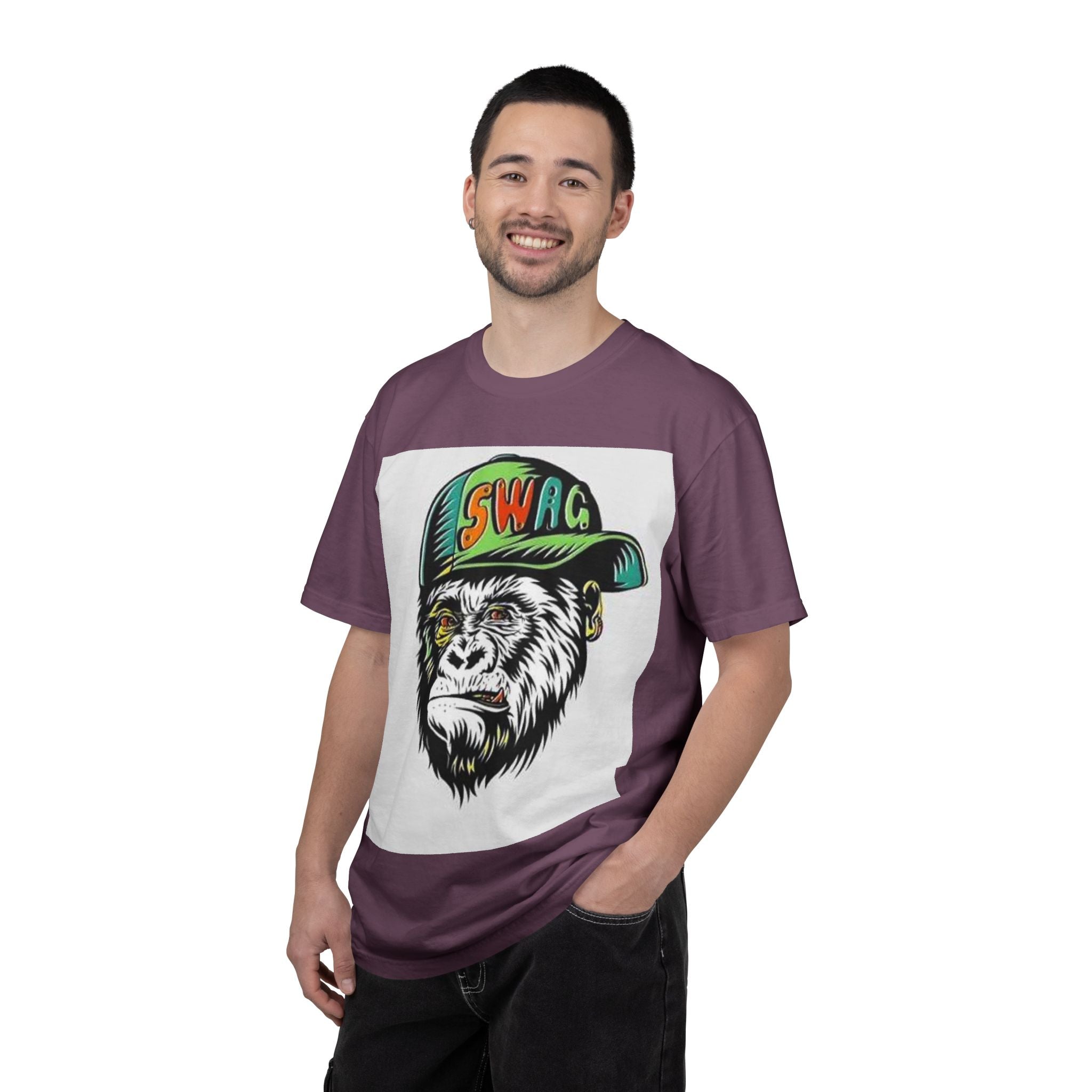 Chimpanzee 'SWAG' & 'CHILL' Graphic T-Shirt