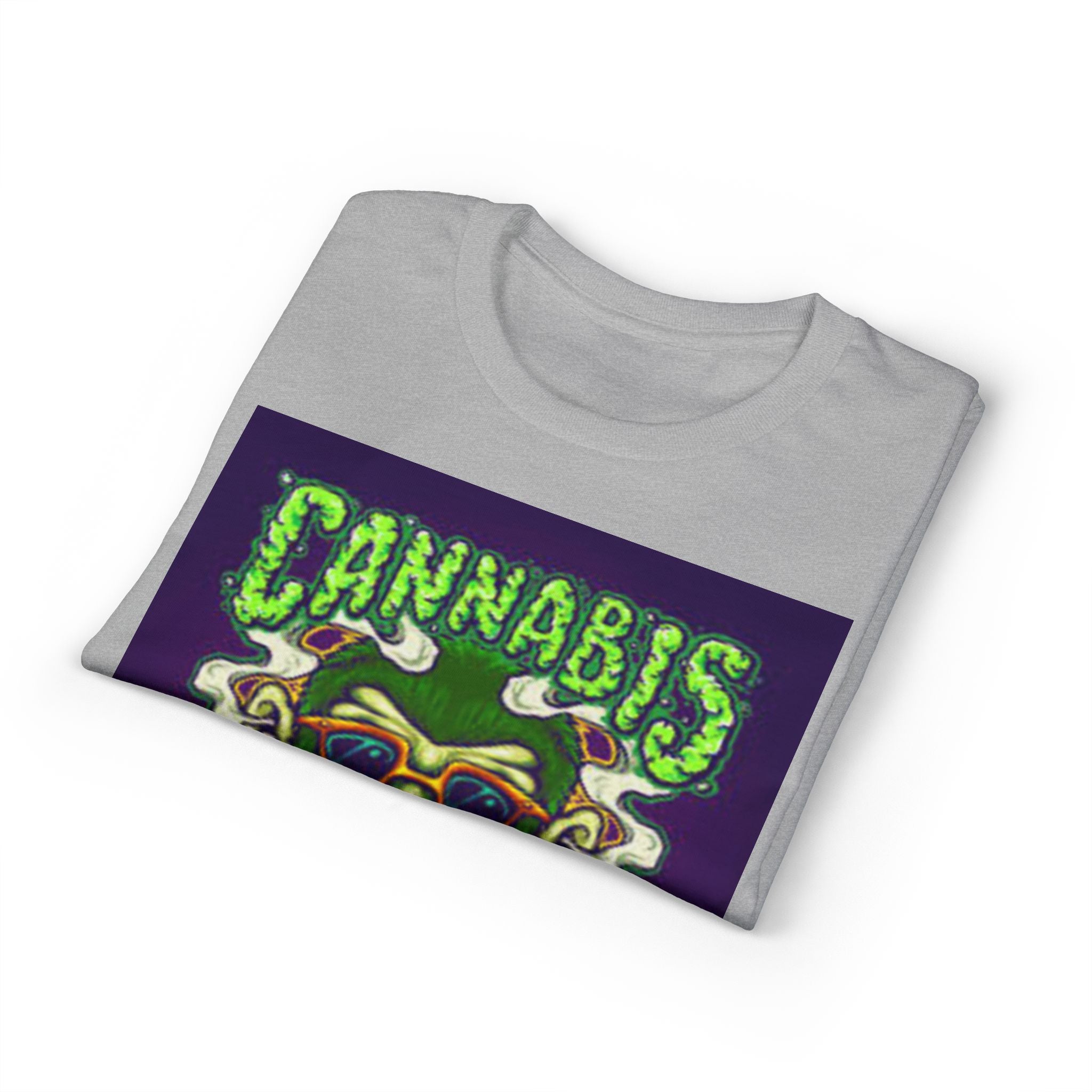Cannabis Monkey T-Shirt — Retro Smoky Gorilla Graphic Tee