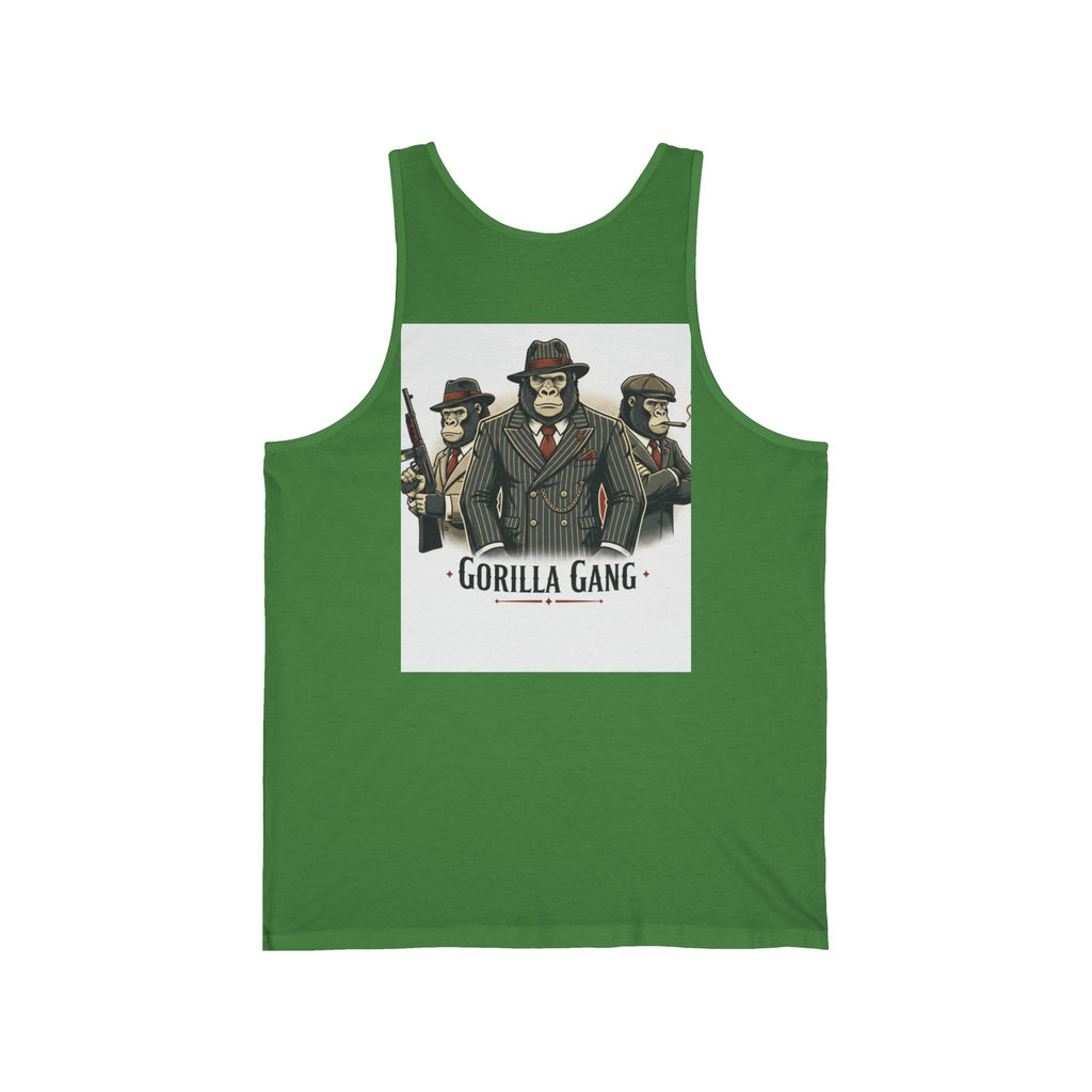 Gorilla Gang Tank Top — 'Gorilla Gang' Primate Power Graphic Tank