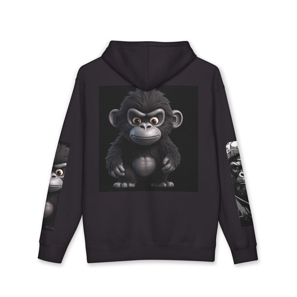 Gorilla Graphic Hoodie — Cute Cartoon Ape Pullover