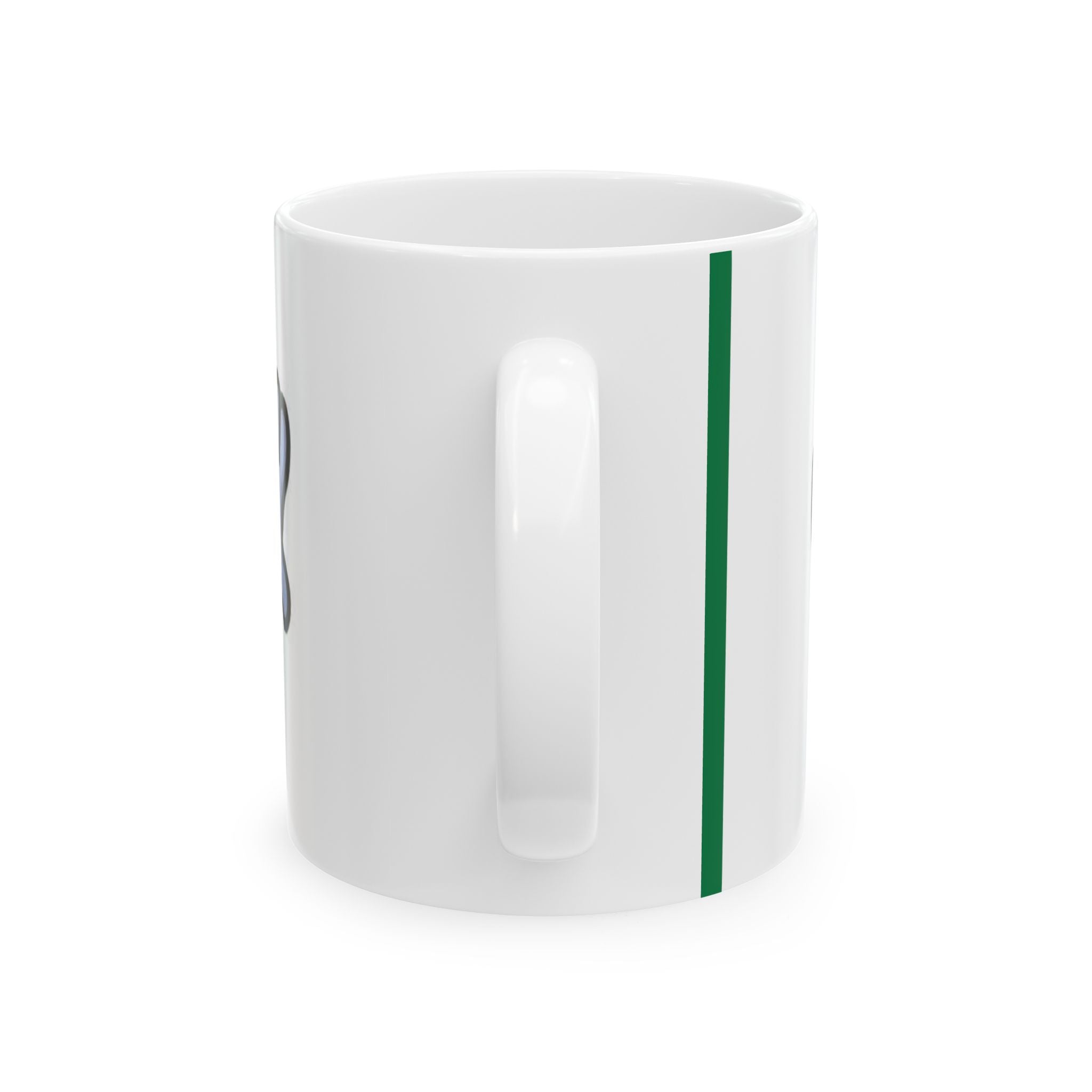 Dabbing Blue Gorilla Ceramic Mug – Funny Cute Ape Coffee Cup (11oz, 15oz)