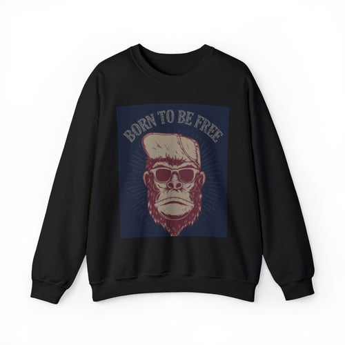 Gorilla Gang 'Born to Be Free' Crewneck Sweatshirt