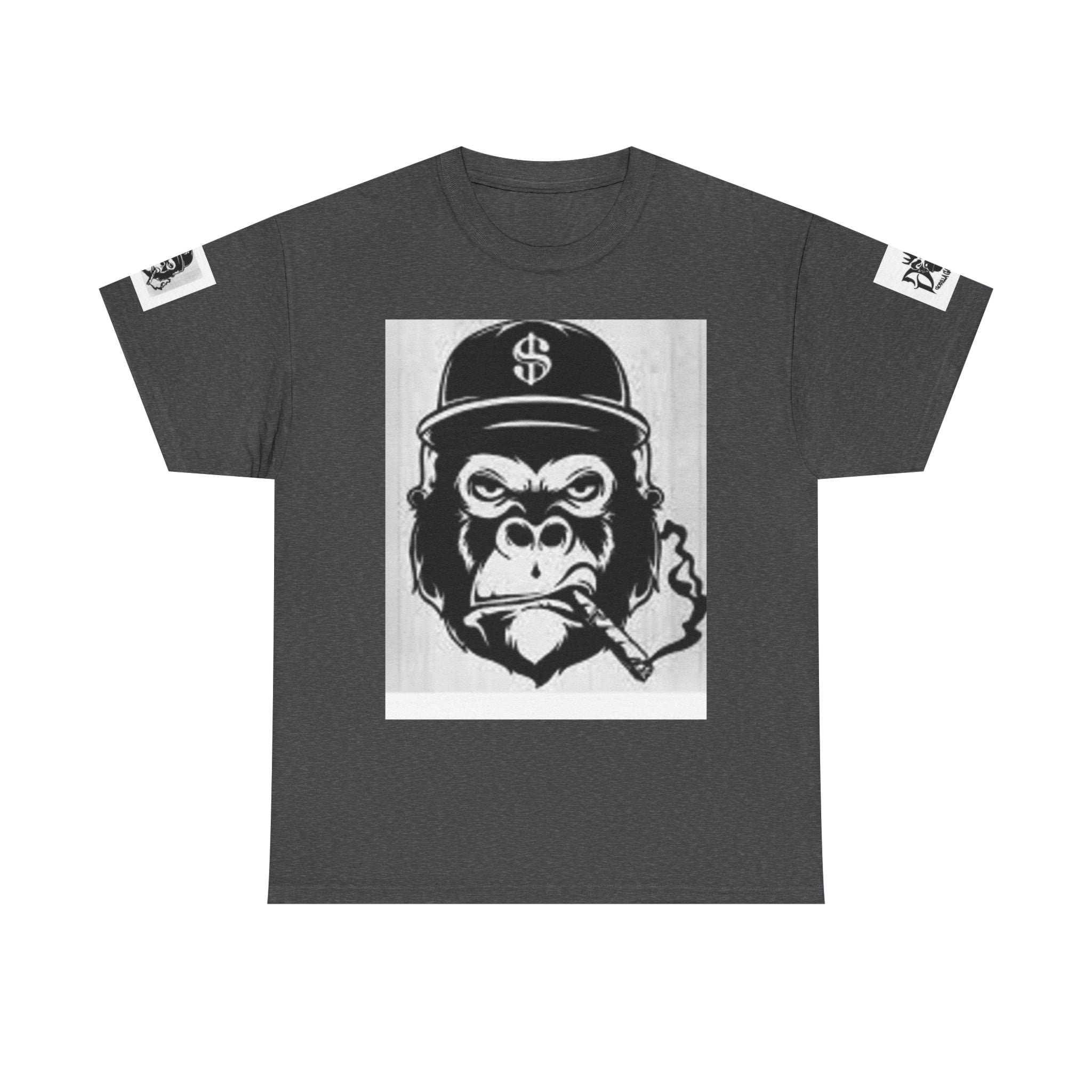Gorilla Gang Tee – Streetwear Graphic T-Shirt with Smoking Ape Logo