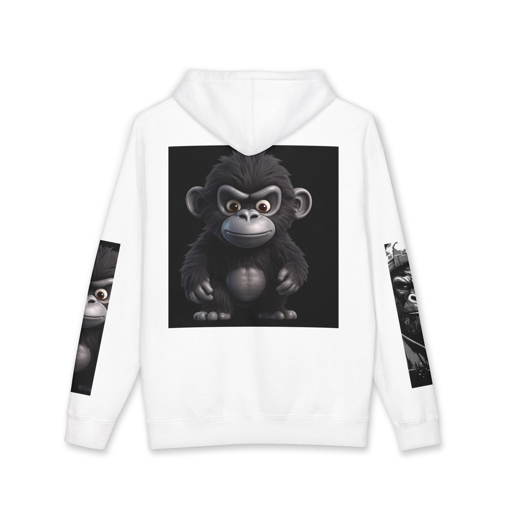 Gorilla Graphic Hoodie — Cute Cartoon Ape Pullover