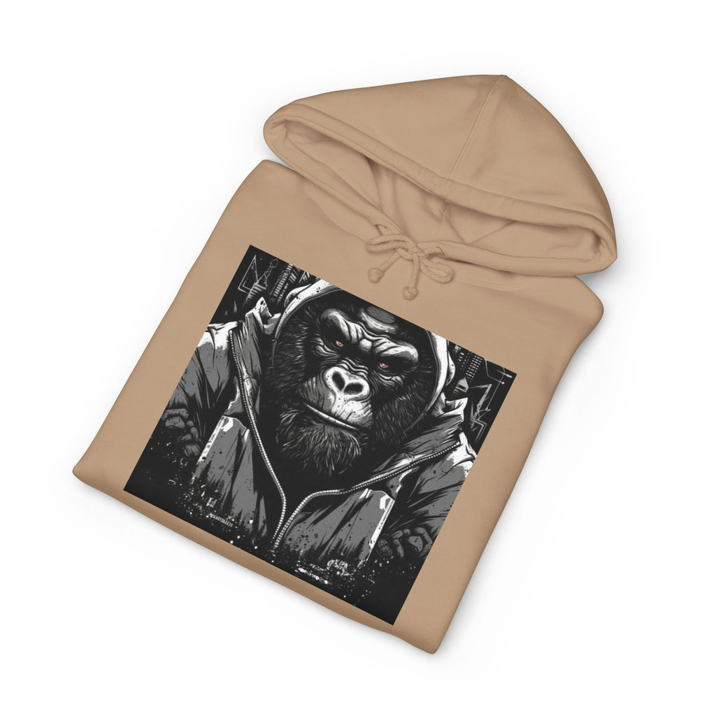 Gorilla Graphic Hoodie — Cute Cartoon Ape Pullover