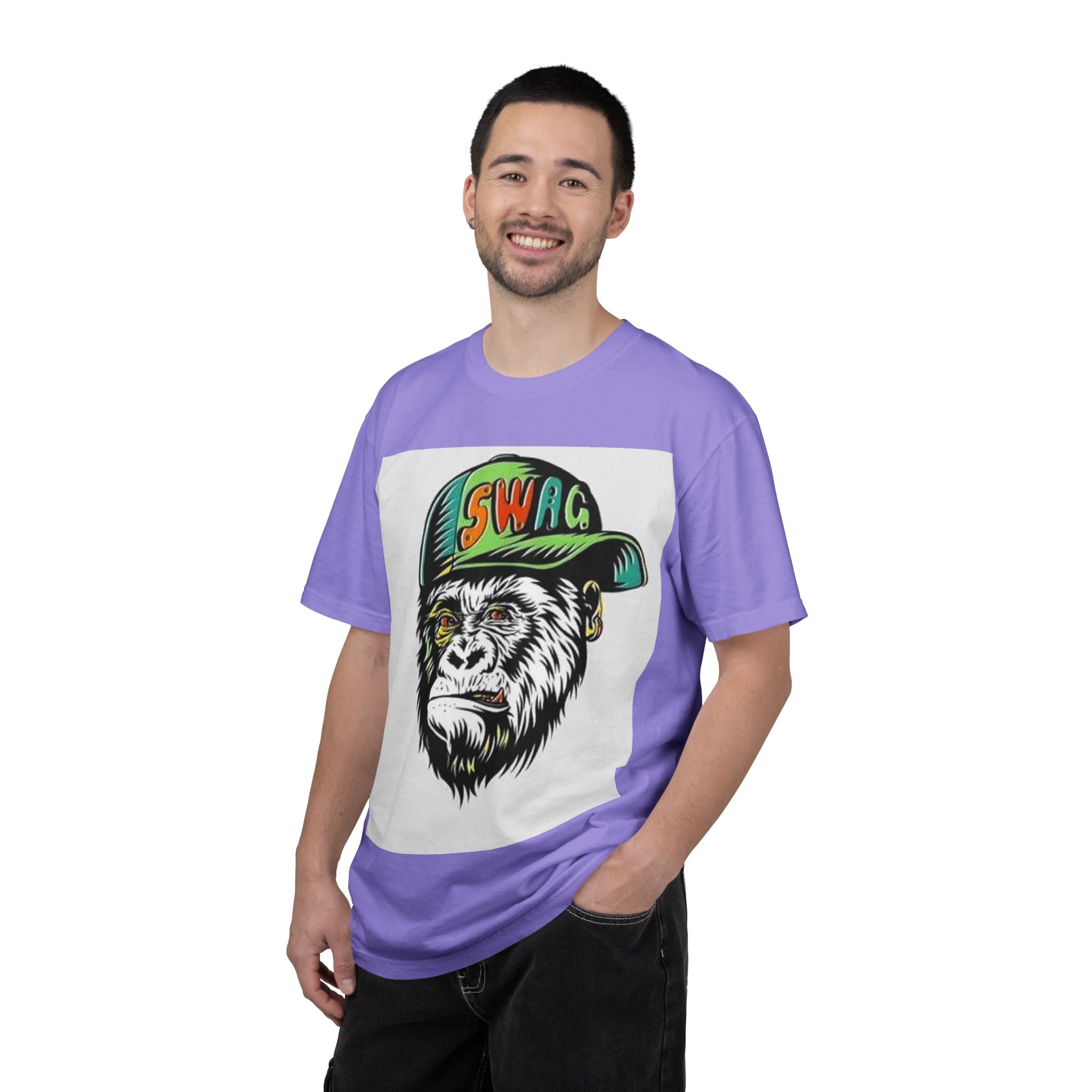 Chimpanzee 'SWAG' & 'CHILL' Graphic T-Shirt