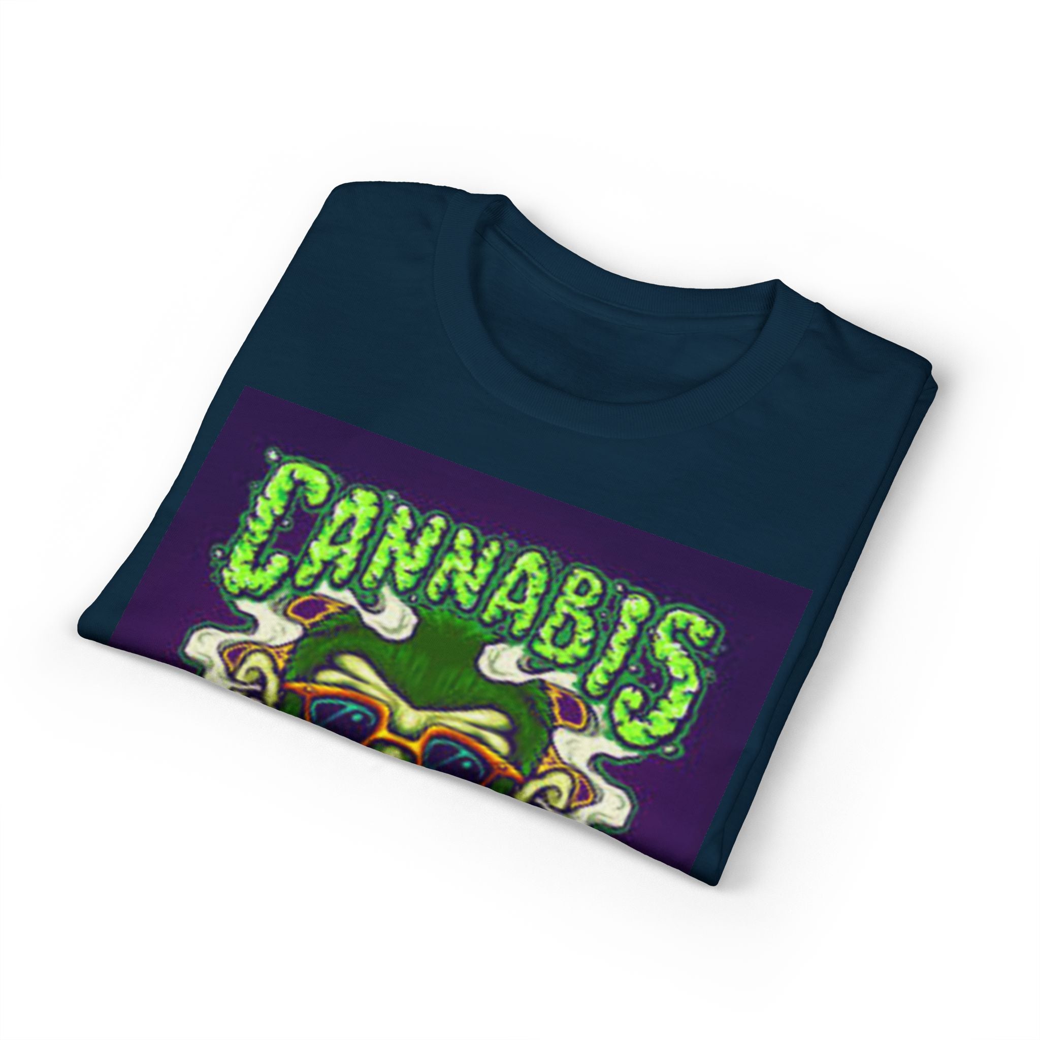 Cannabis Monkey T-Shirt — Retro Smoky Gorilla Graphic Tee