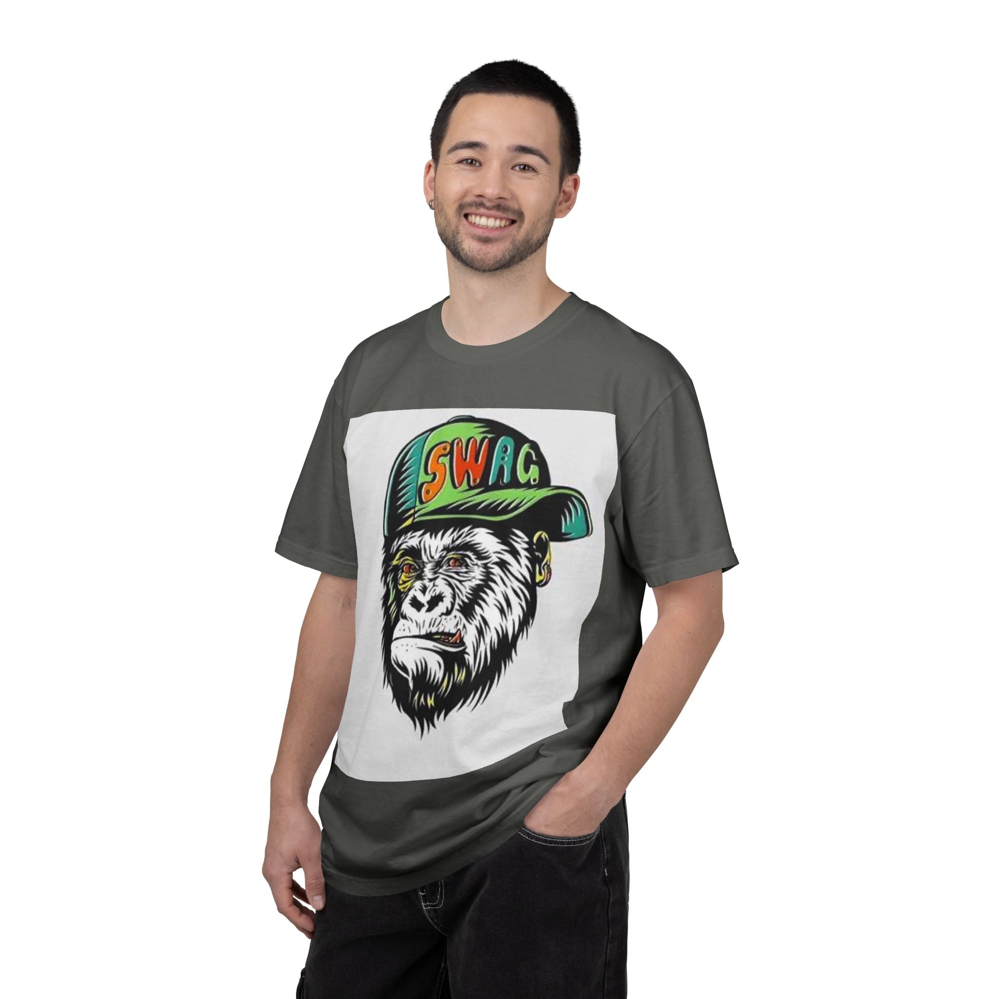 Chimpanzee 'SWAG' & 'CHILL' Graphic T-Shirt
