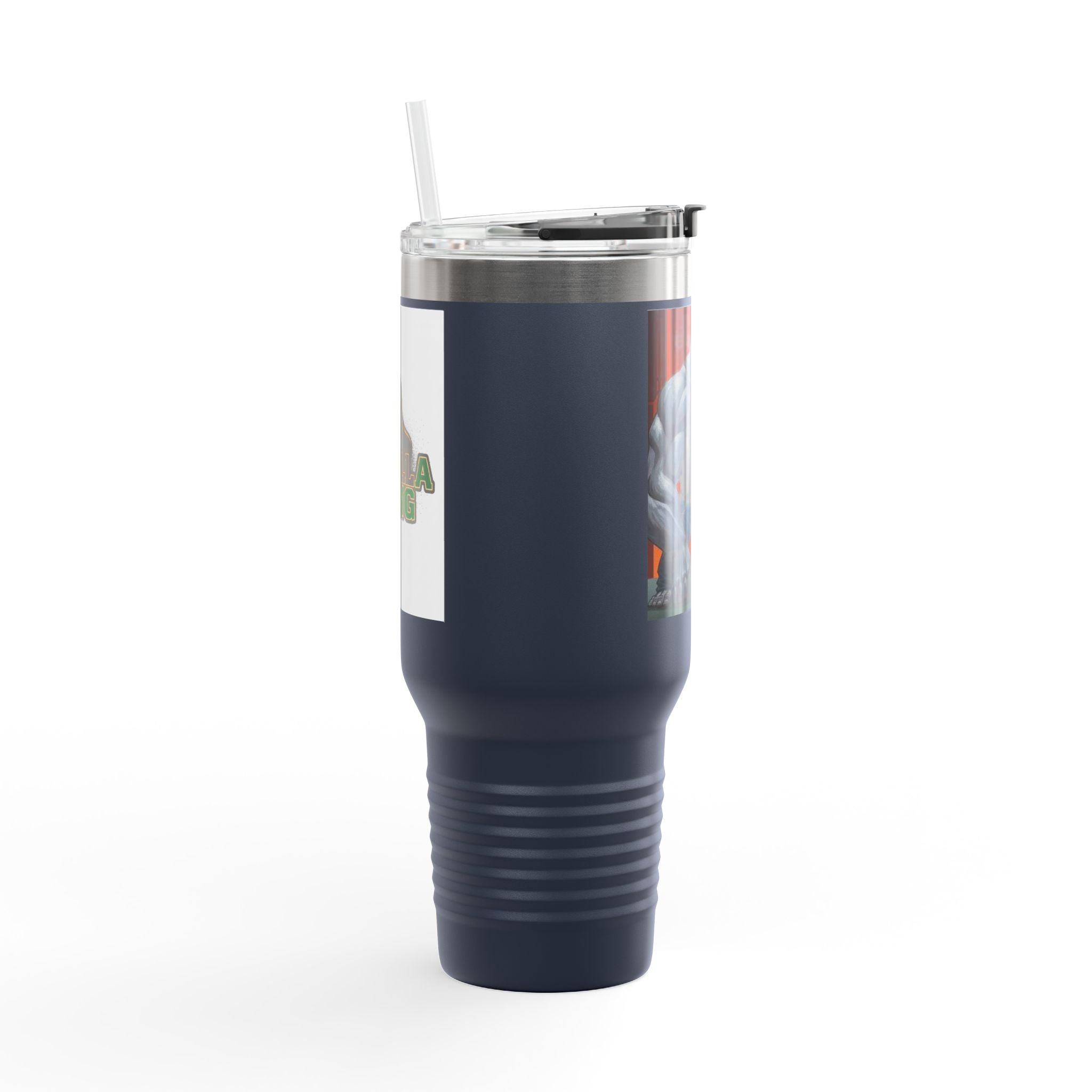 40oz Insulated Travel Mug — Tough Gorilla Graphic Thermal Tumbler