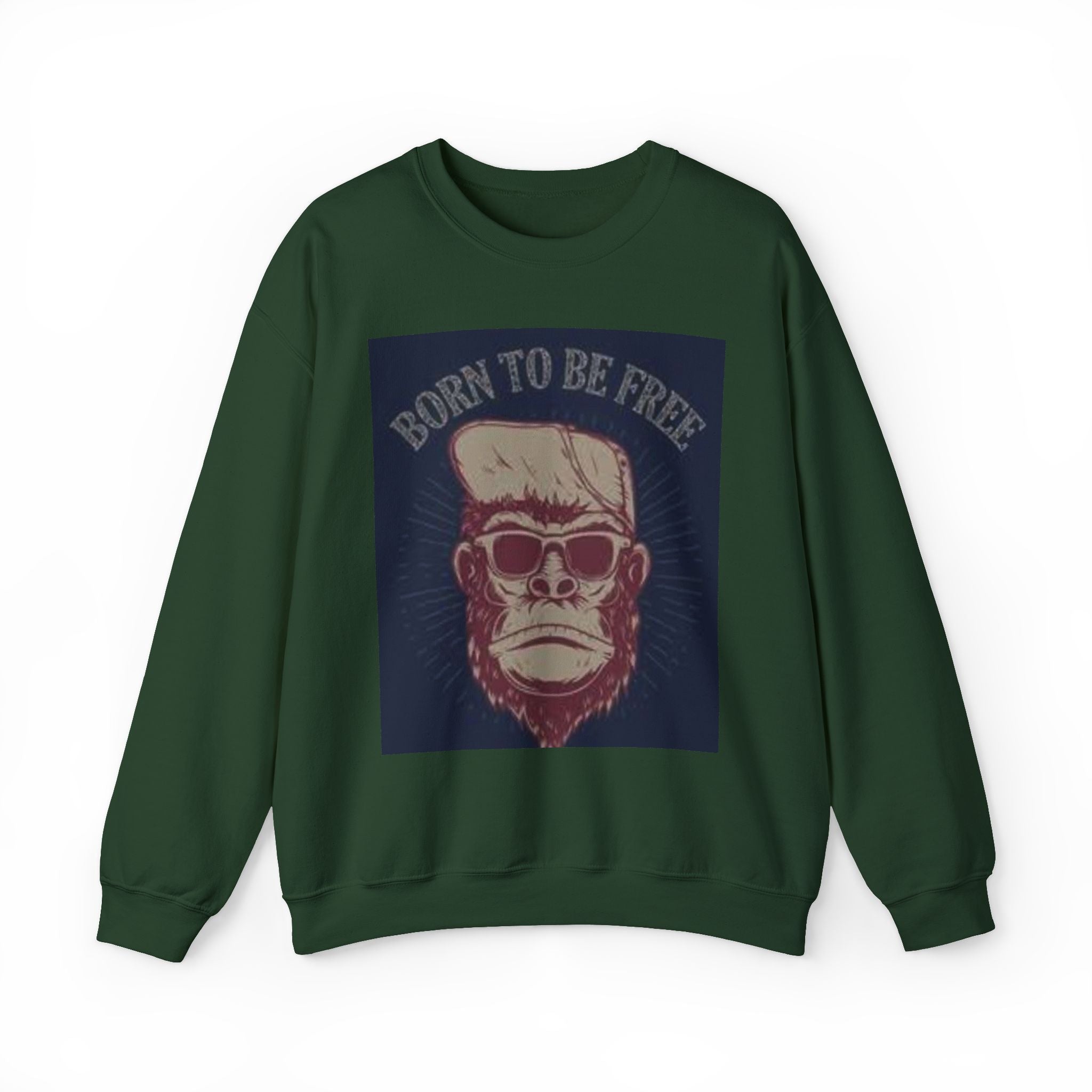 Gorilla Gang 'Born to Be Free' Crewneck Sweatshirt