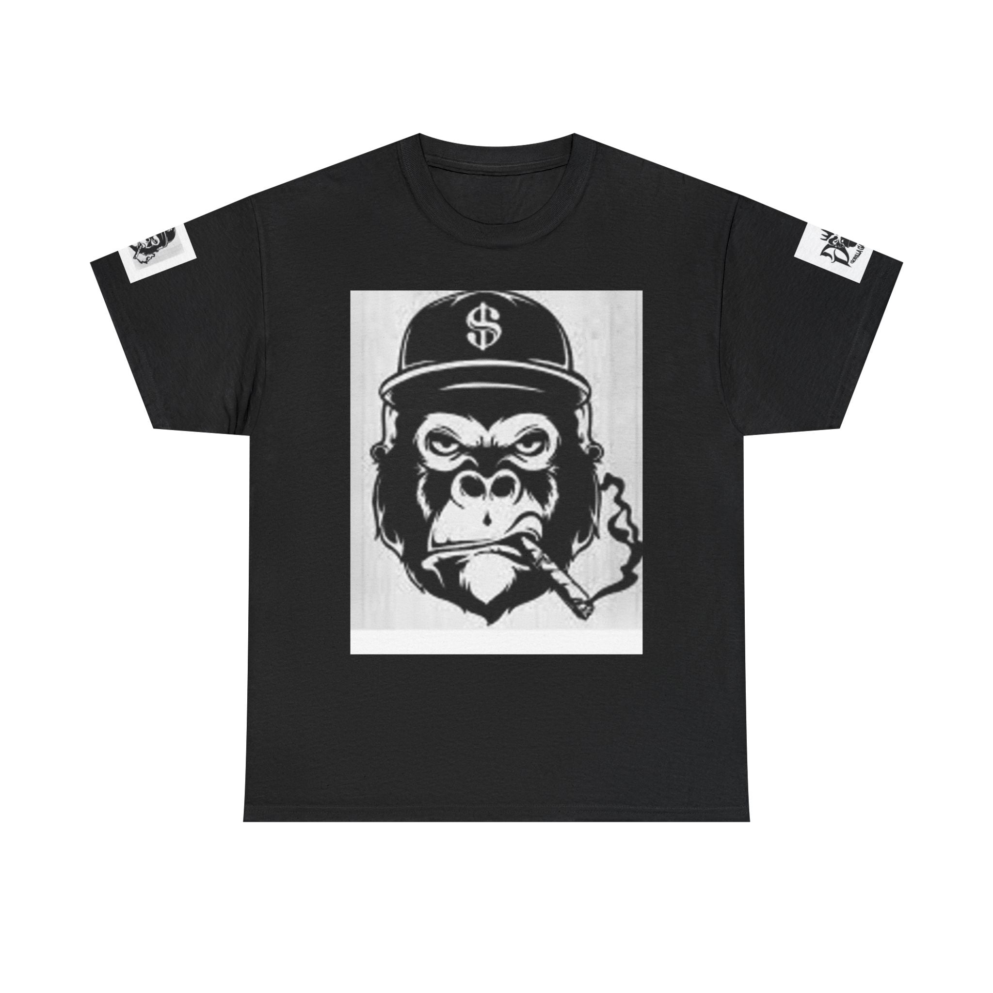 Gorilla Gang Tee – Streetwear Graphic T-Shirt with Smoking Ape Logo