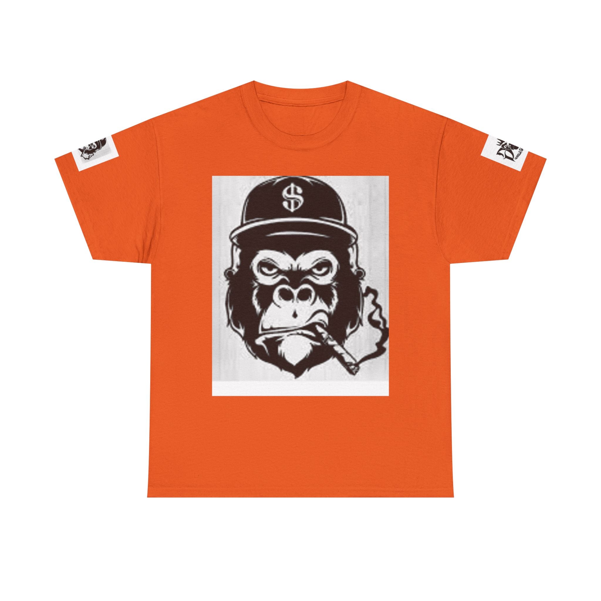 Gorilla Gang Tee – Streetwear Graphic T-Shirt with Smoking Ape Logo