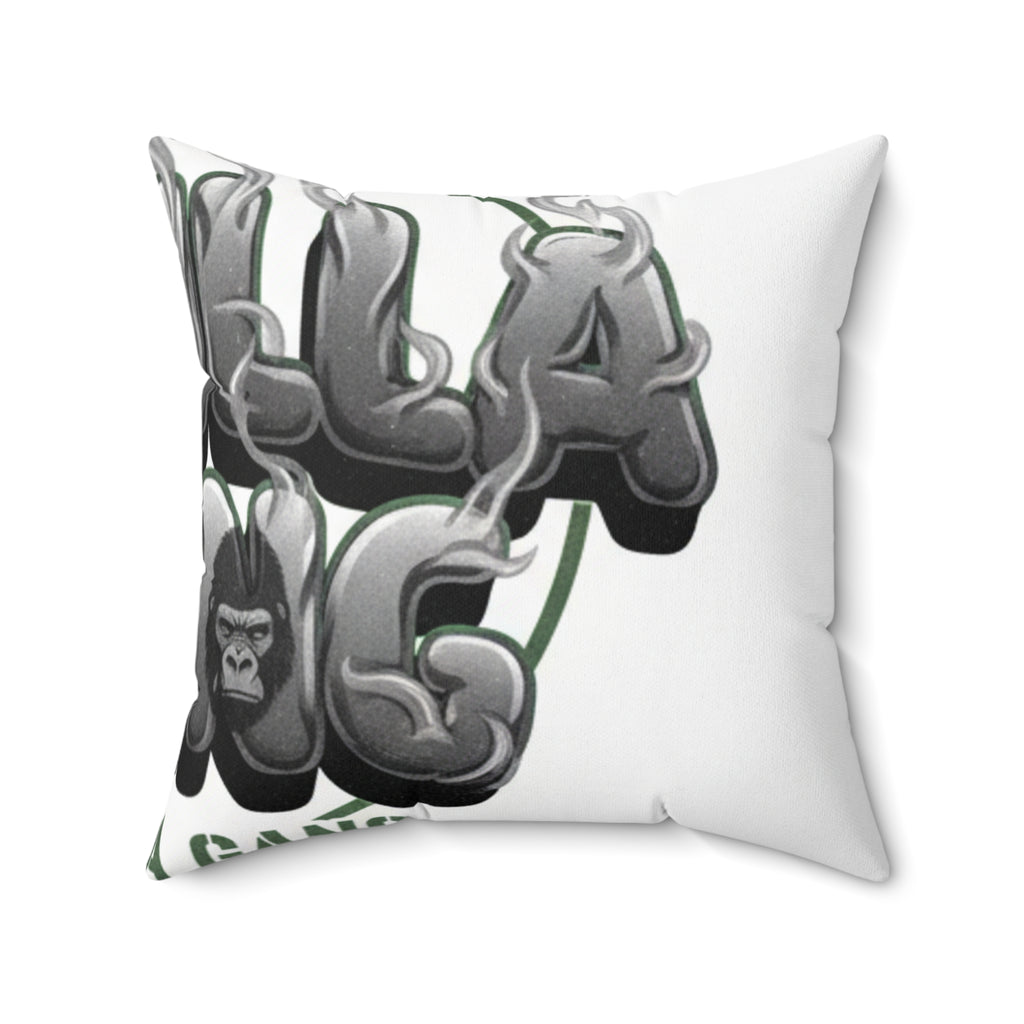 Gorilla Balloons Decorative Throw Pillow — Fun Animal Graphic Accent
