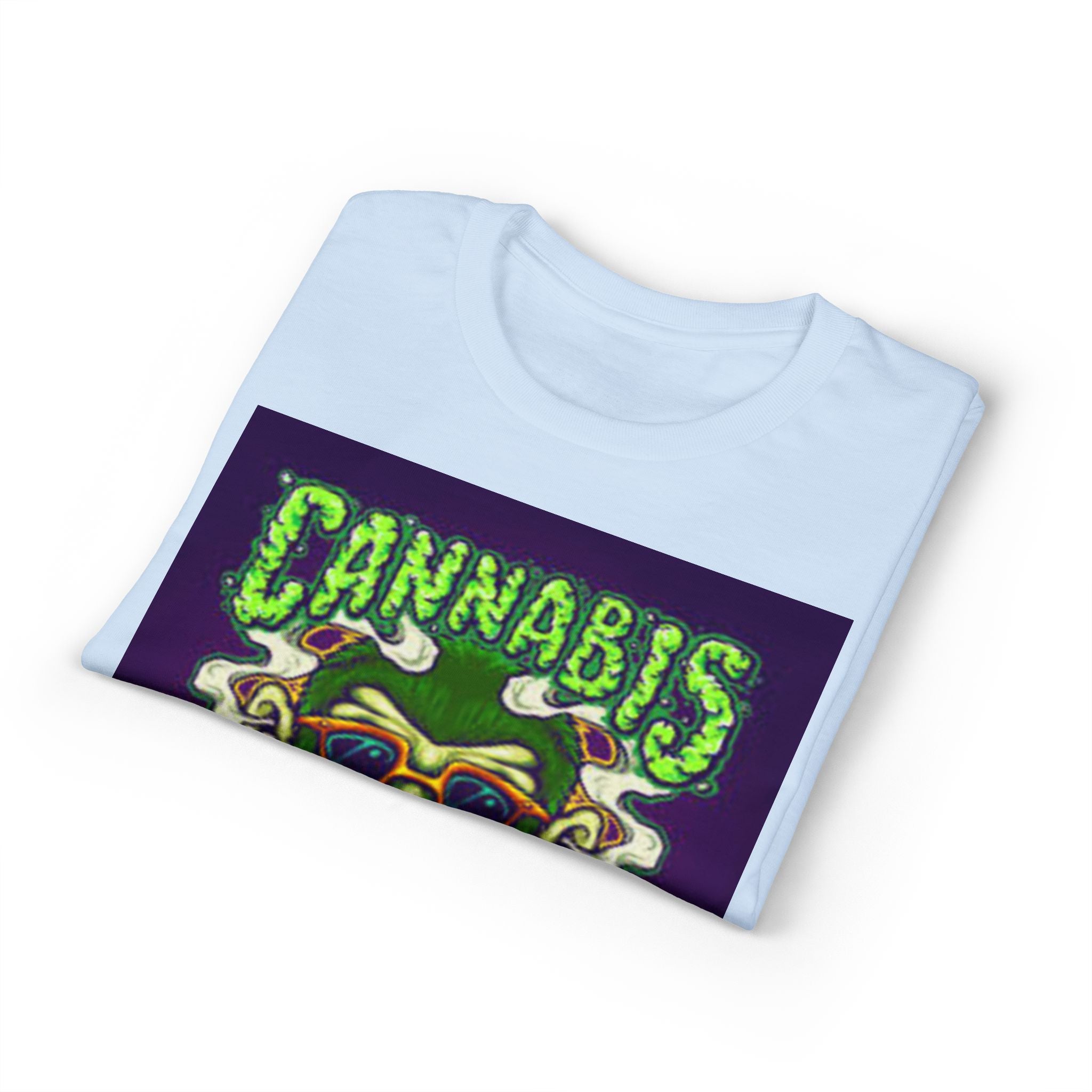Cannabis Monkey T-Shirt — Retro Smoky Gorilla Graphic Tee