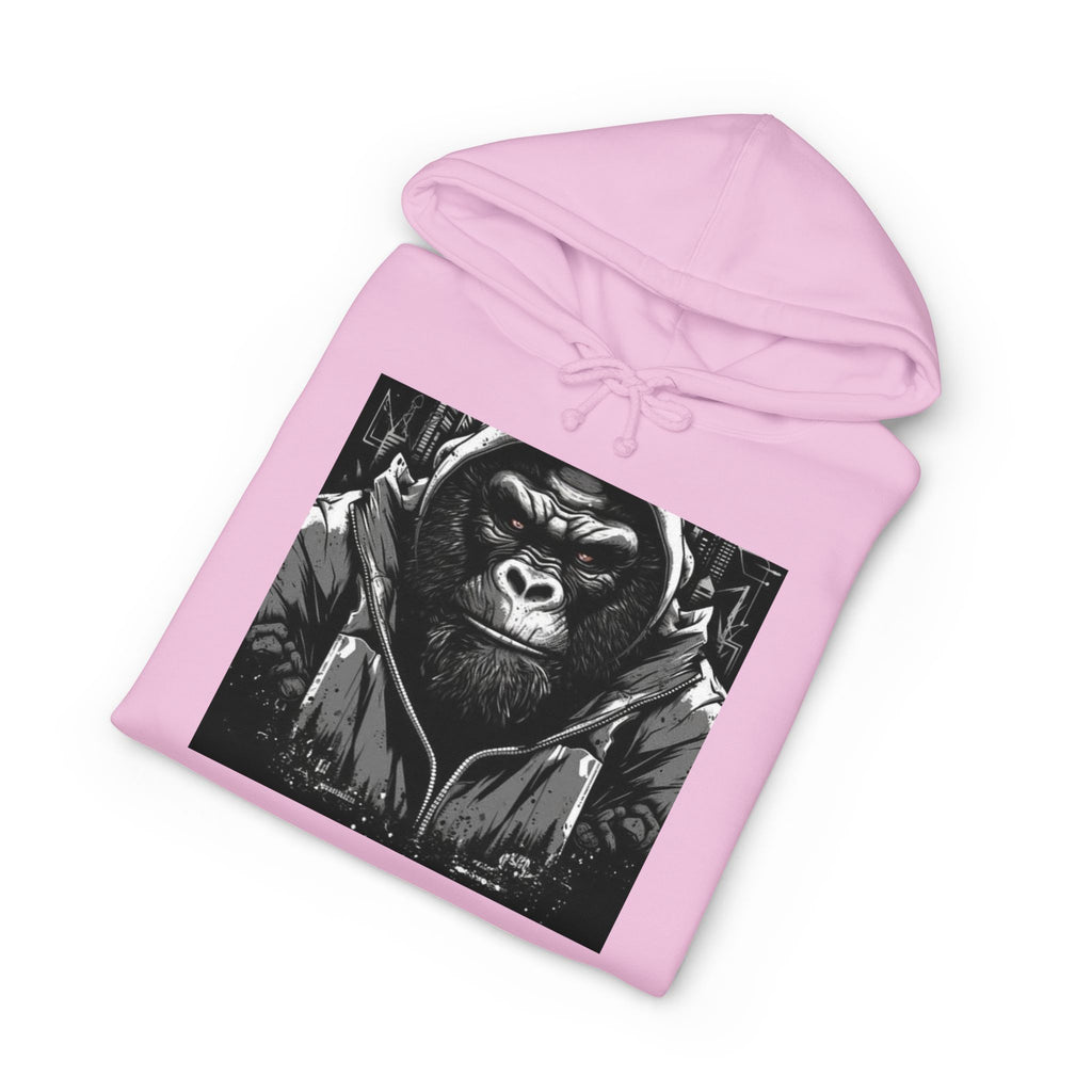 Gorilla Graphic Hoodie — Cute Cartoon Ape Pullover