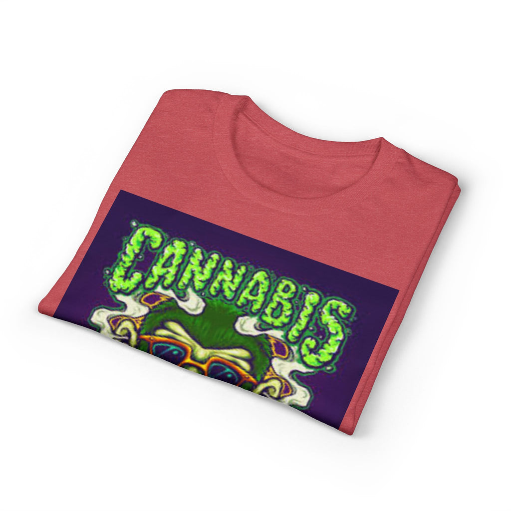 Cannabis Monkey T-Shirt — Retro Smoky Gorilla Graphic Tee