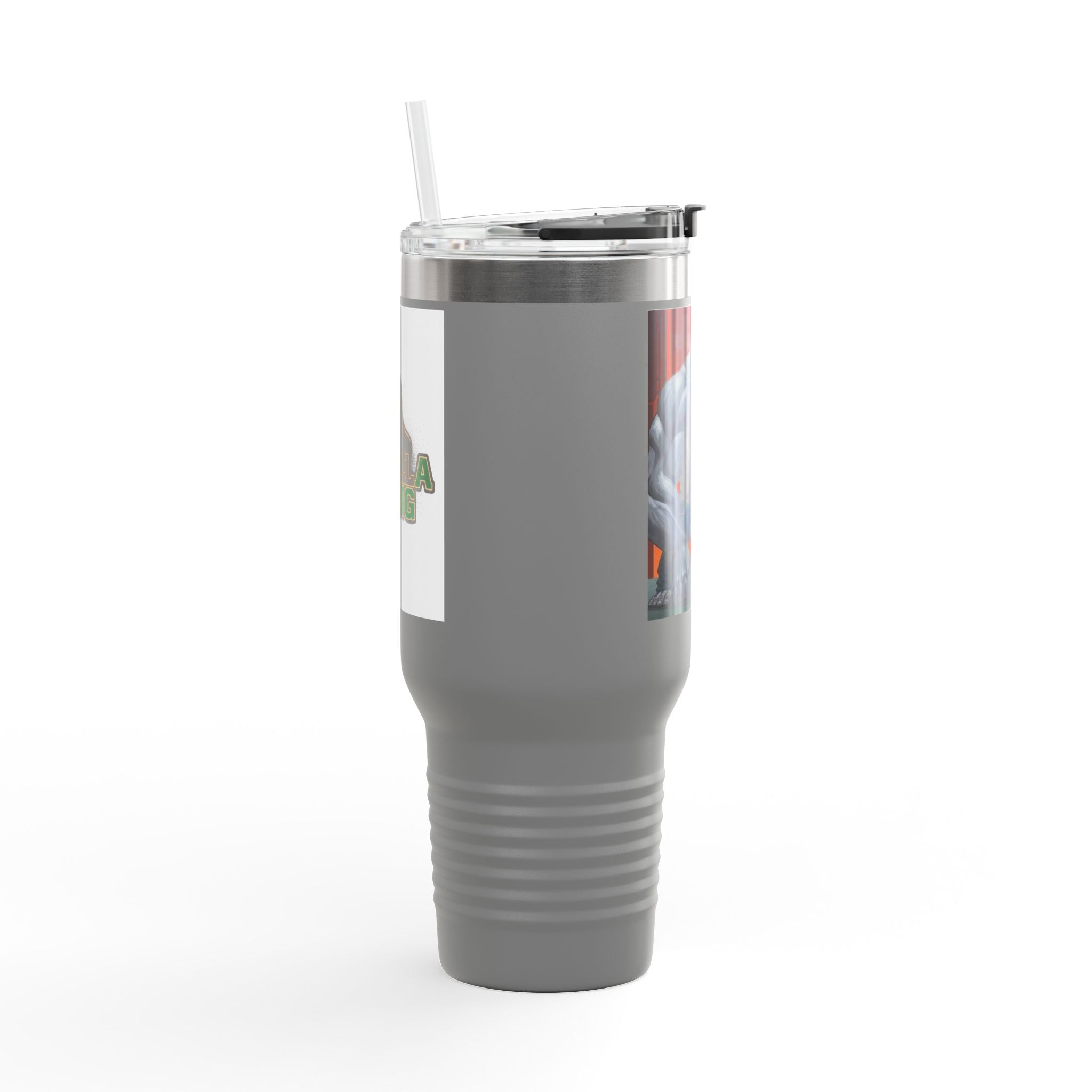40oz Insulated Travel Mug — Tough Gorilla Graphic Thermal Tumbler