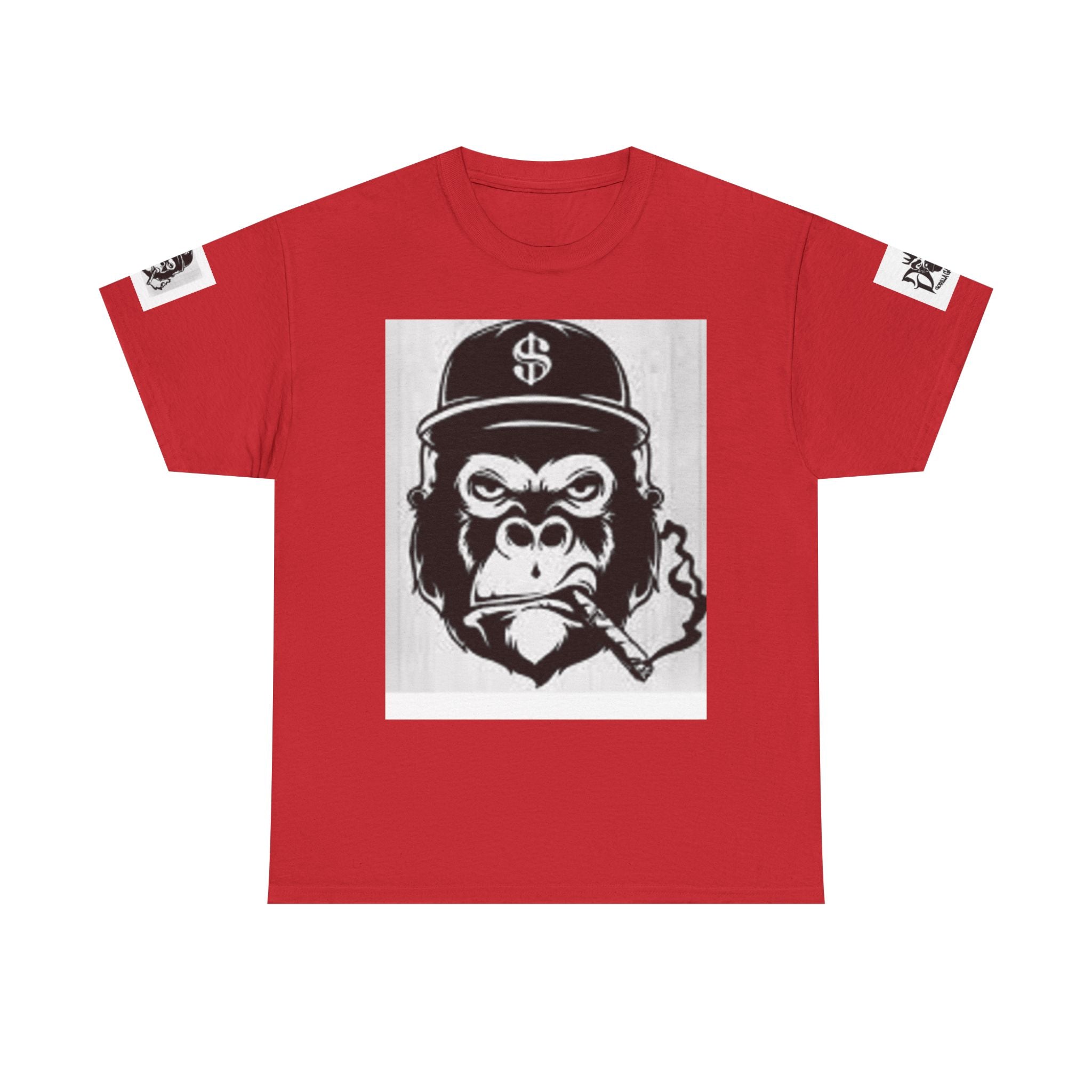 Gorilla Gang Tee – Streetwear Graphic T-Shirt with Smoking Ape Logo