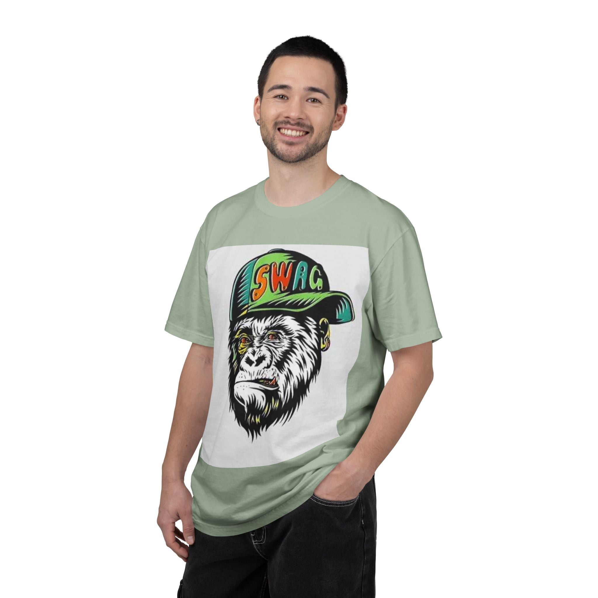 Chimpanzee 'SWAG' & 'CHILL' Graphic T-Shirt