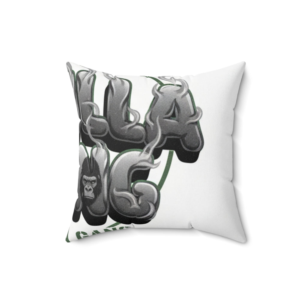 Gorilla Balloons Decorative Throw Pillow — Fun Animal Graphic Accent
