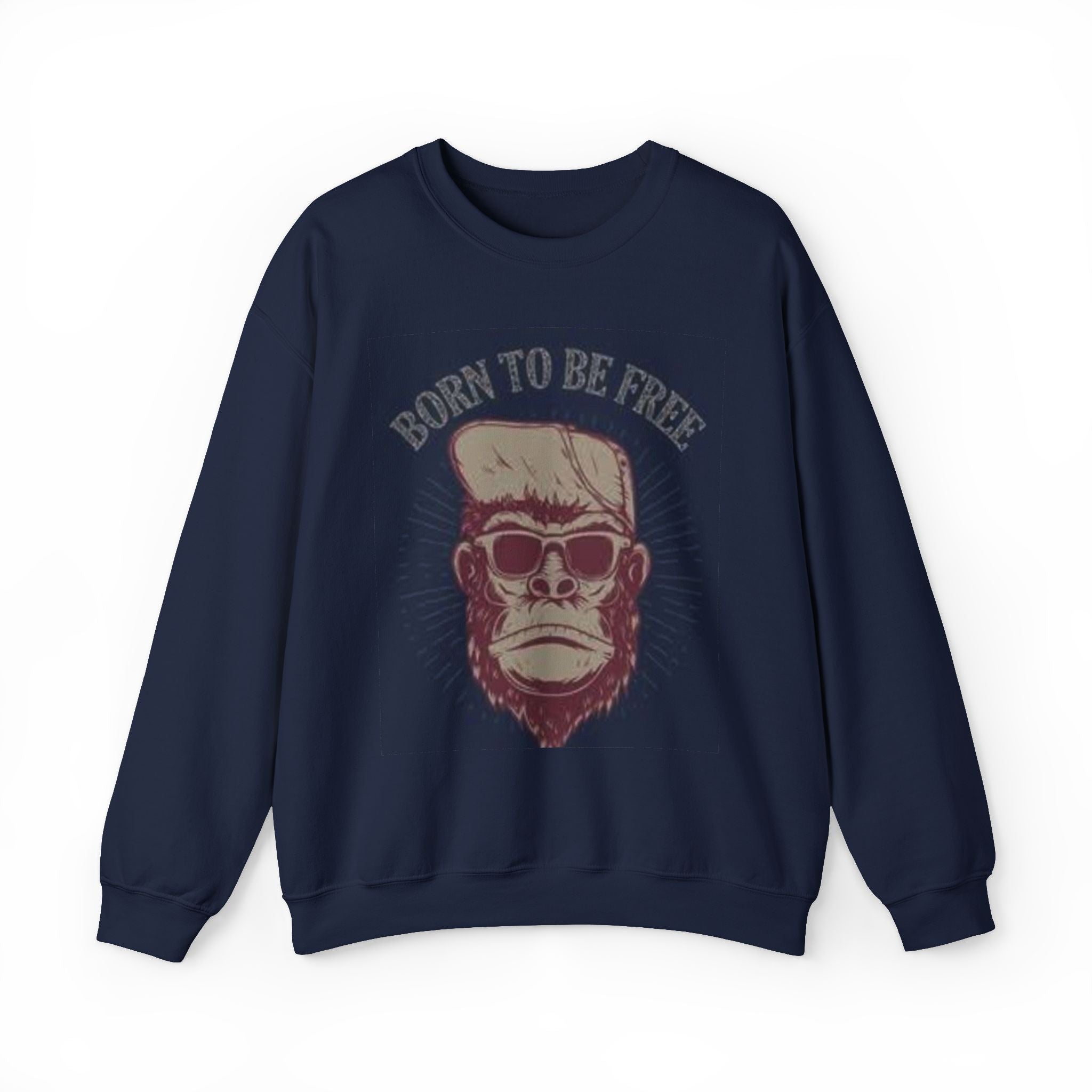 Gorilla Gang 'Born to Be Free' Crewneck Sweatshirt
