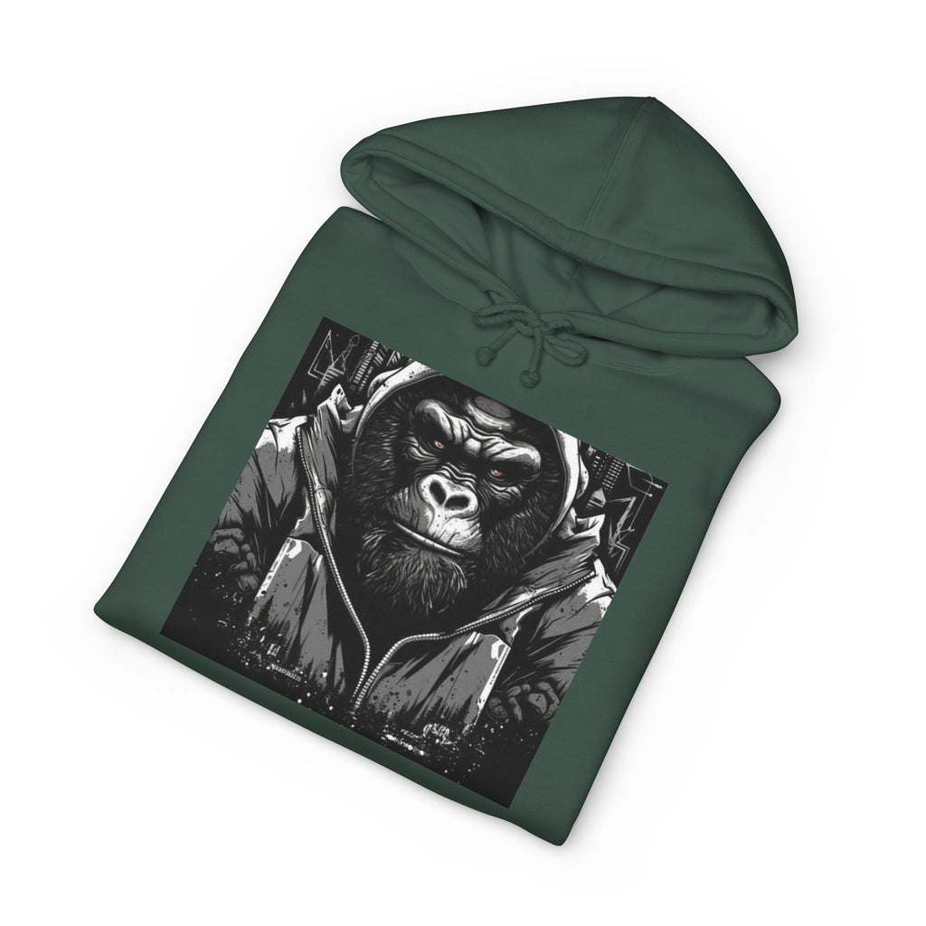 Gorilla Graphic Hoodie — Cute Cartoon Ape Pullover