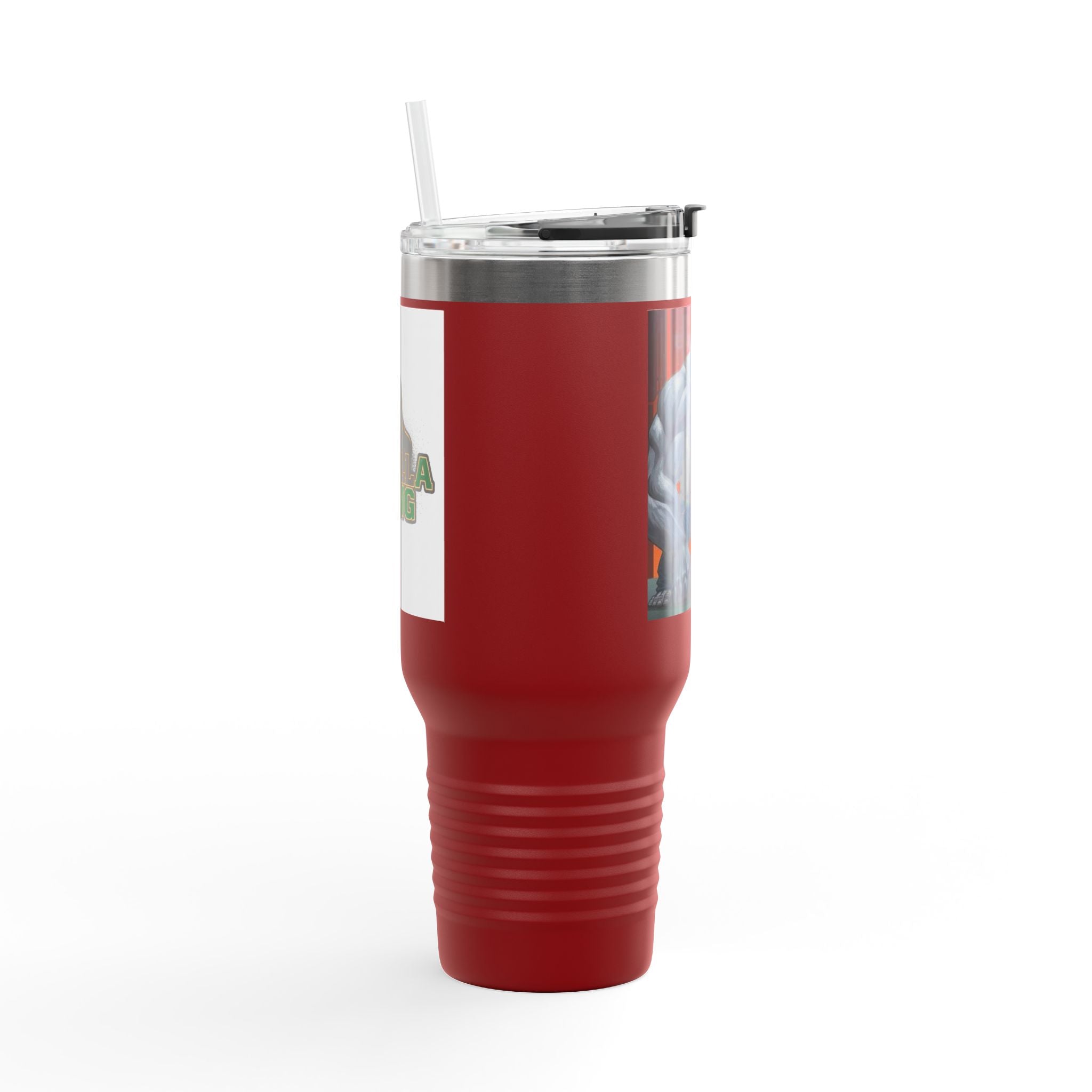 40oz Insulated Travel Mug — Tough Gorilla Graphic Thermal Tumbler