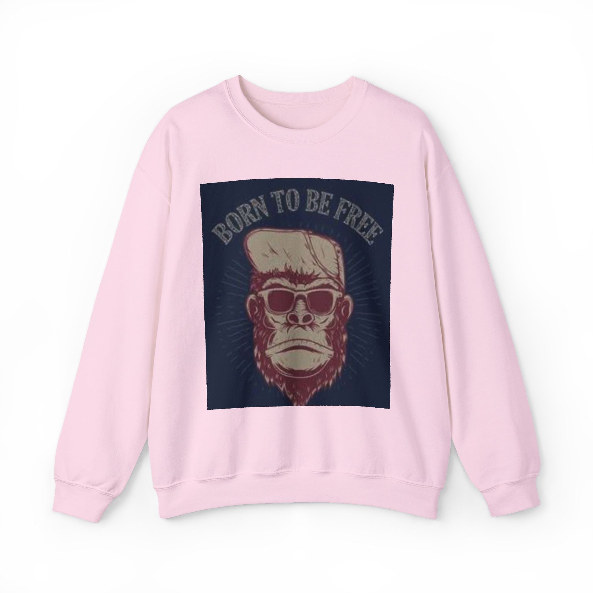 Gorilla Gang 'Born to Be Free' Crewneck Sweatshirt