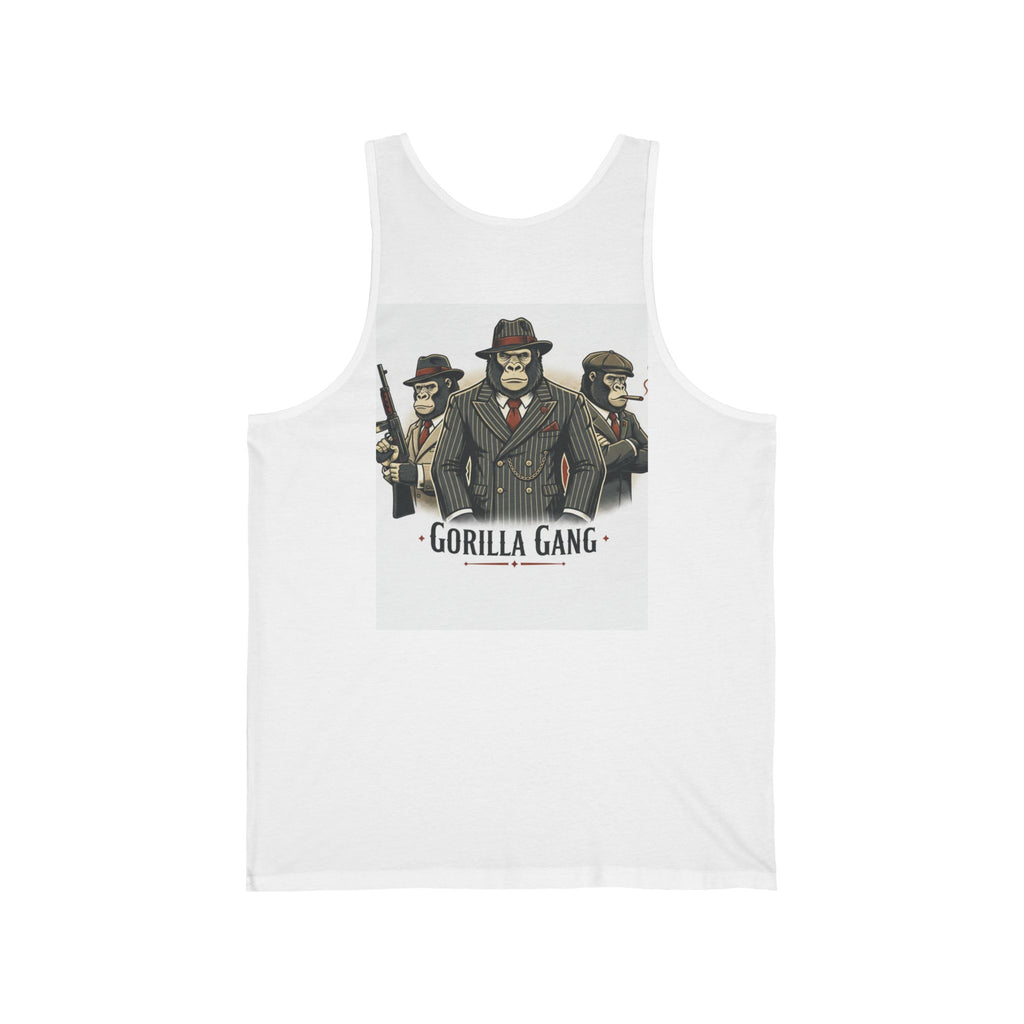 Gorilla Gang Tank Top — 'Gorilla Gang' Primate Power Graphic Tank
