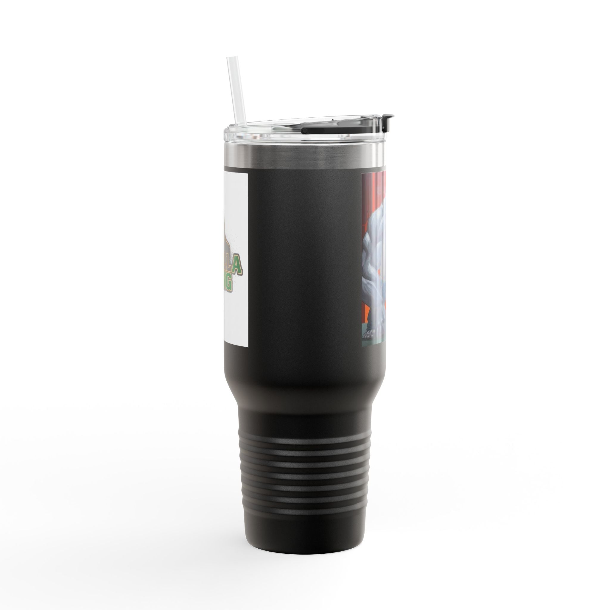 40oz Insulated Travel Mug — Tough Gorilla Graphic Thermal Tumbler