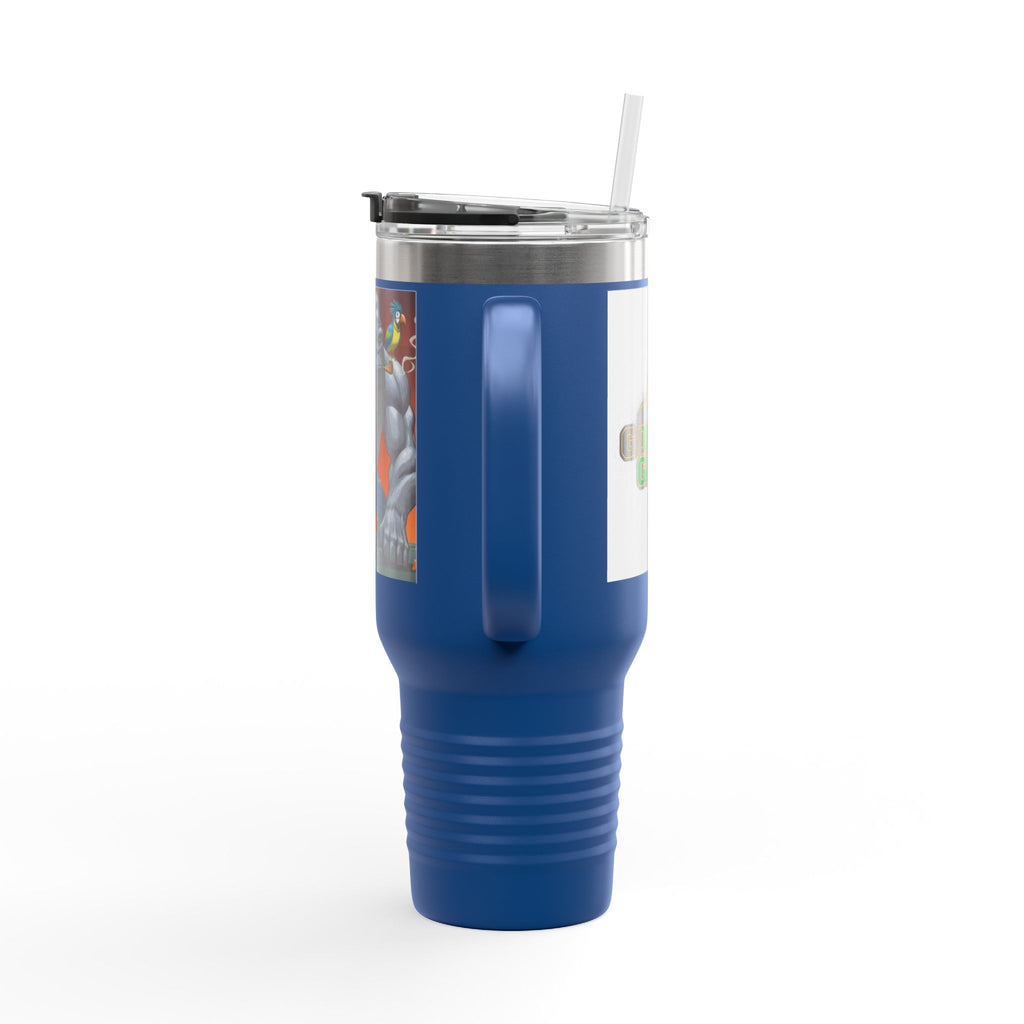 40oz Insulated Travel Mug — Tough Gorilla Graphic Thermal Tumbler