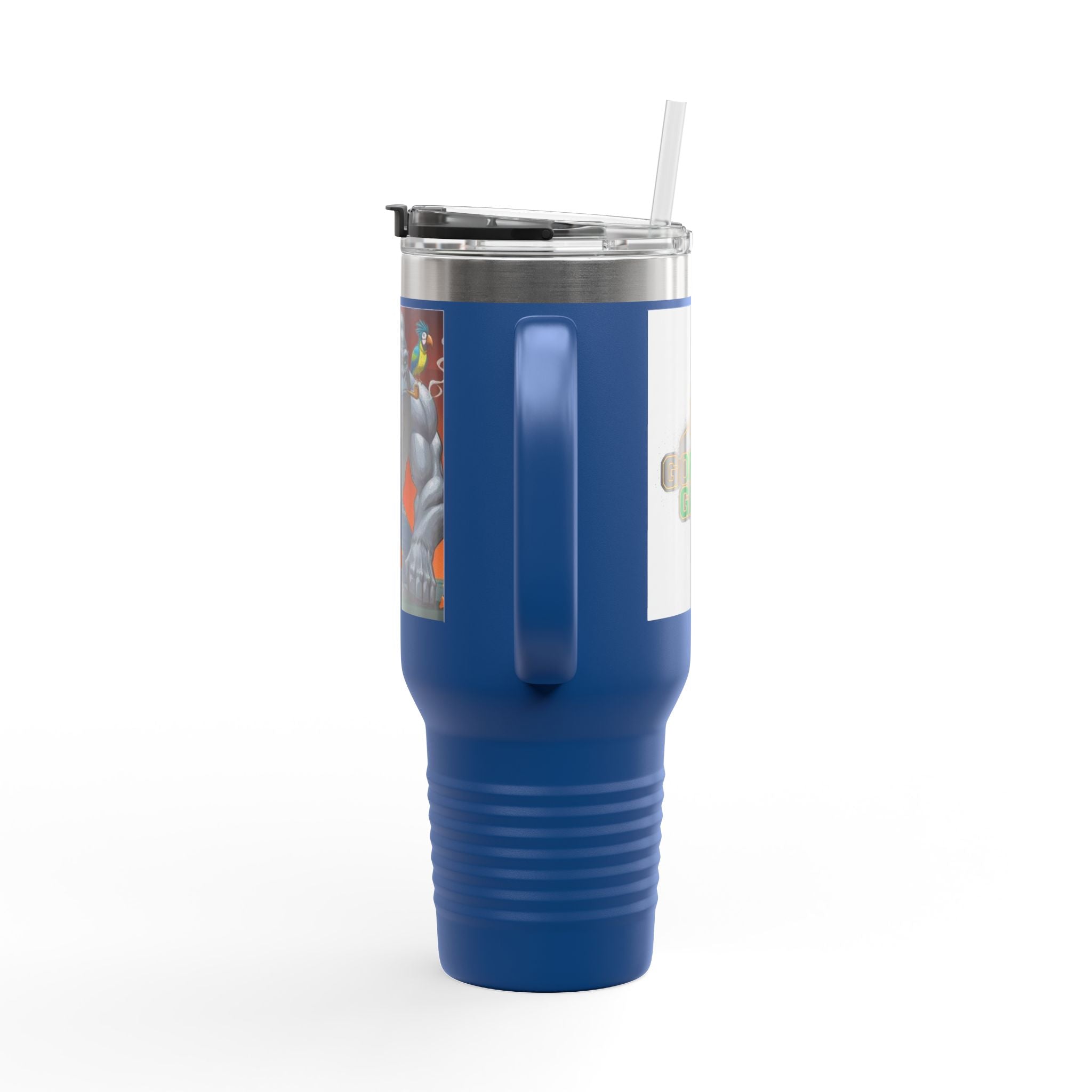 40oz Insulated Travel Mug — Tough Gorilla Graphic Thermal Tumbler