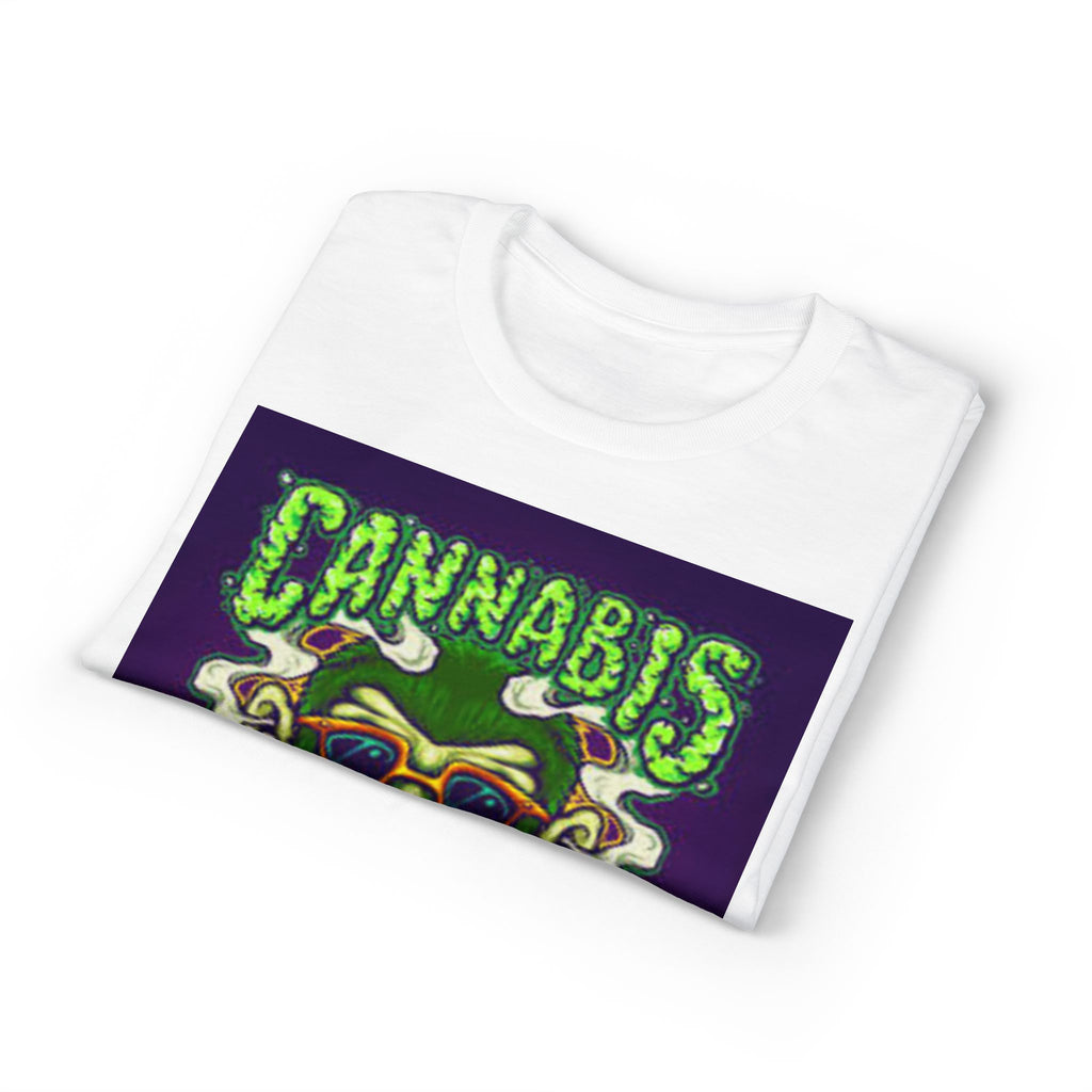 Cannabis Monkey T-Shirt — Retro Smoky Gorilla Graphic Tee