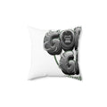 Gorilla Balloons Decorative Throw Pillow — Fun Animal Graphic Accent