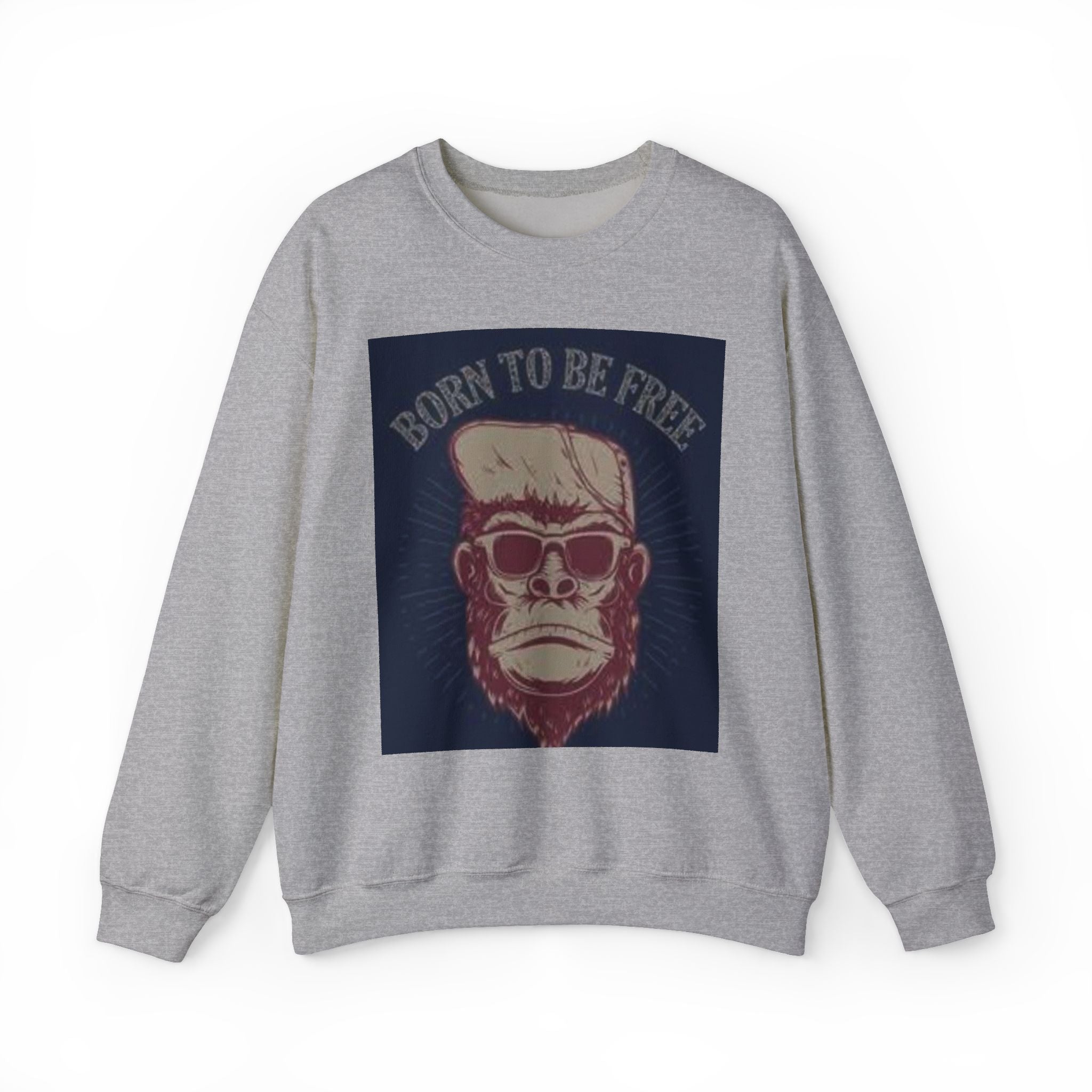 Gorilla Gang 'Born to Be Free' Crewneck Sweatshirt
