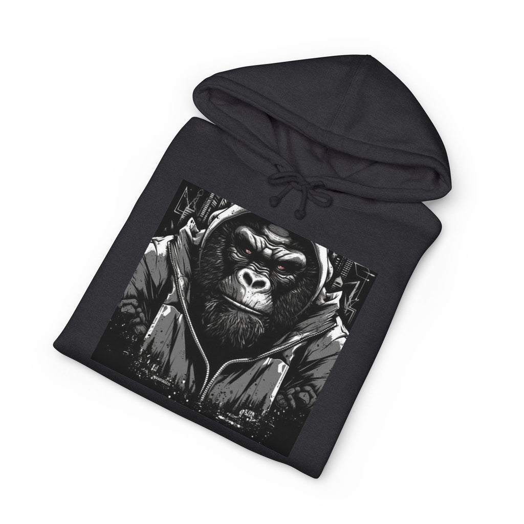 Gorilla Graphic Hoodie — Cute Cartoon Ape Pullover