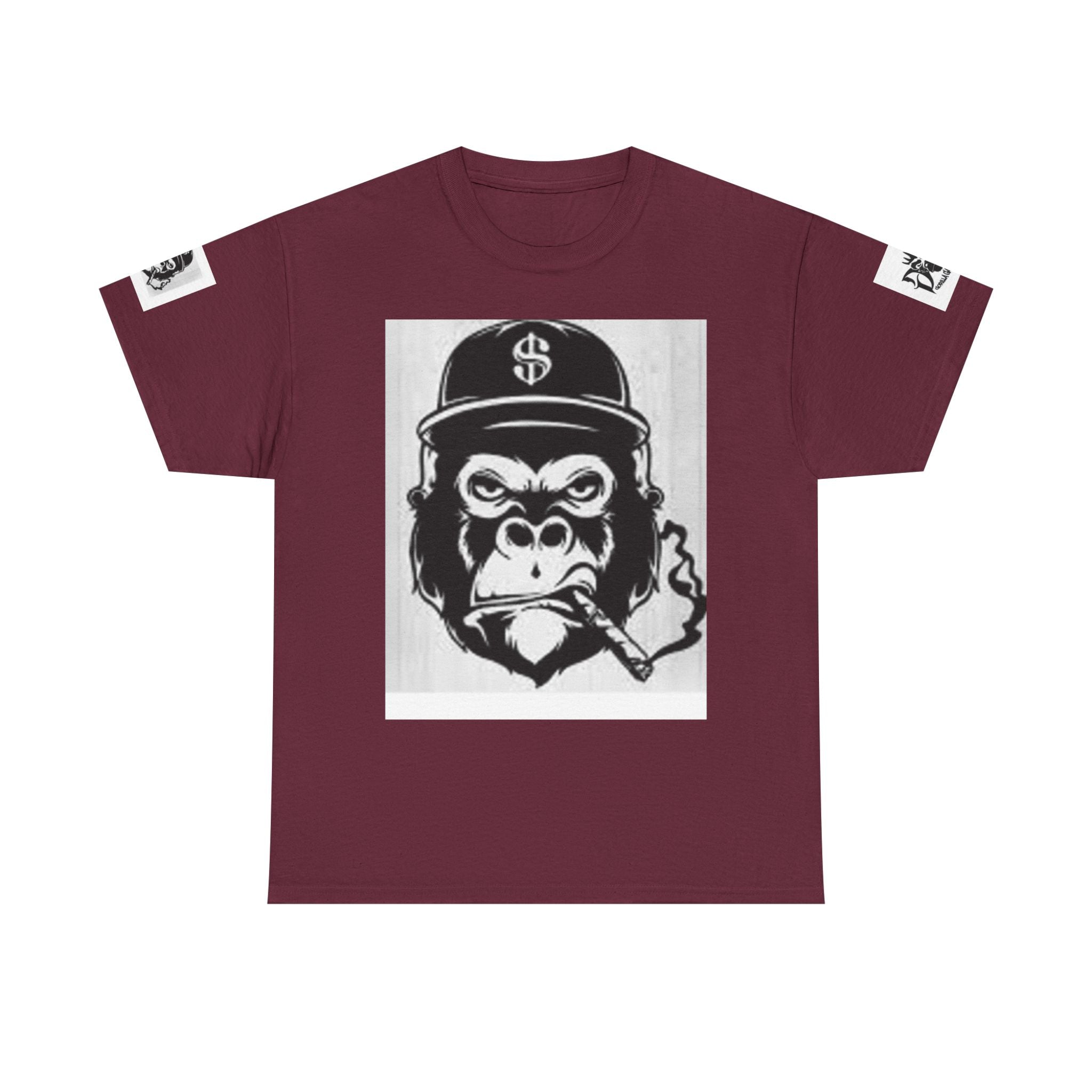 Gorilla Gang Tee – Streetwear Graphic T-Shirt with Smoking Ape Logo