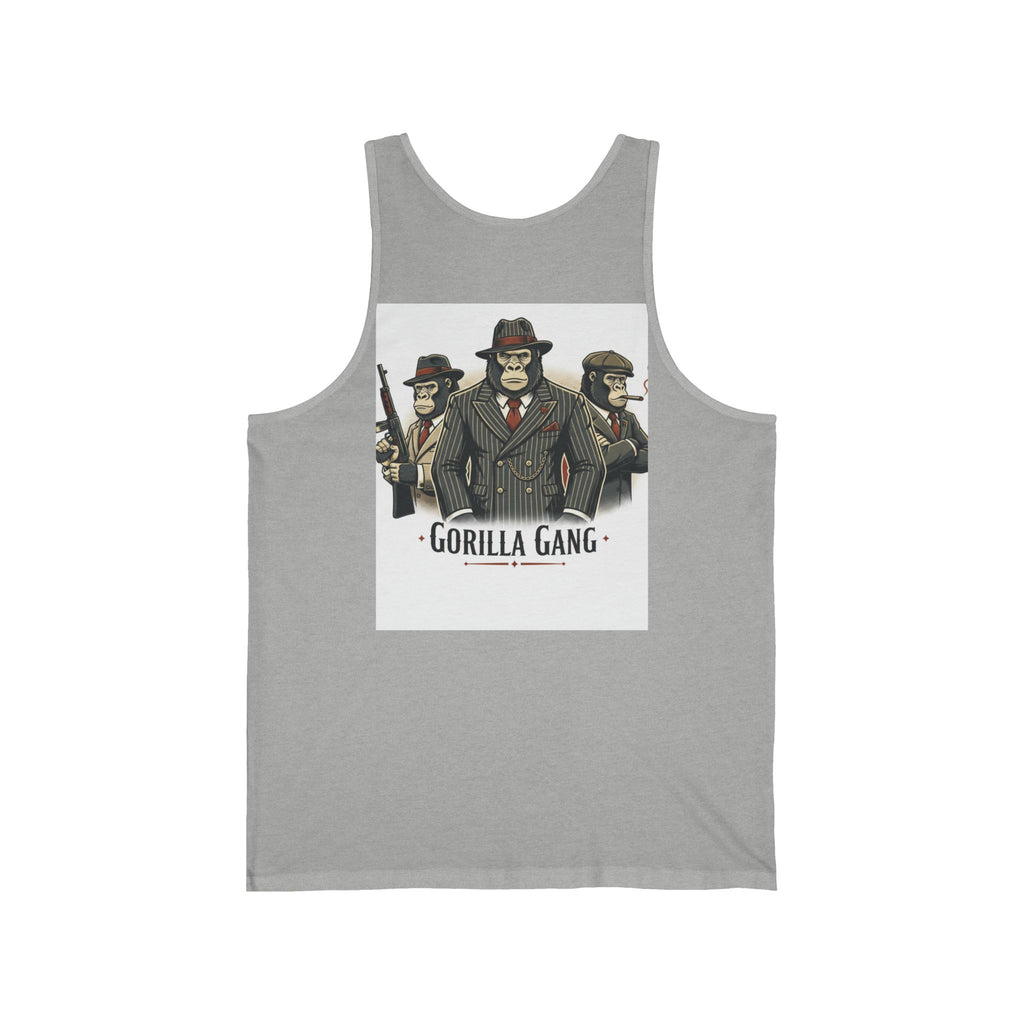 Gorilla Gang Tank Top — 'Gorilla Gang' Primate Power Graphic Tank