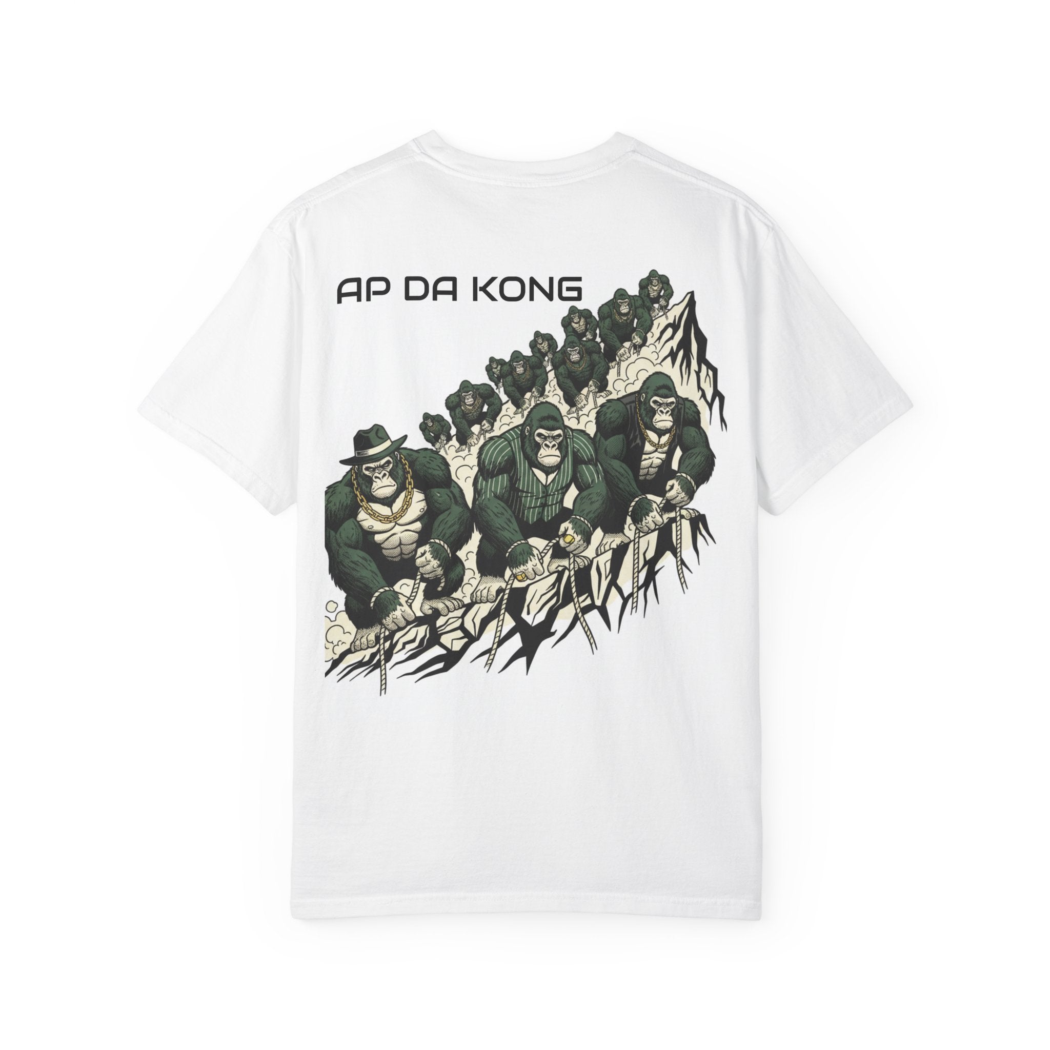 Gorilla Gangsters Graphic T-Shirt — Vintage Mob Ape Illustration