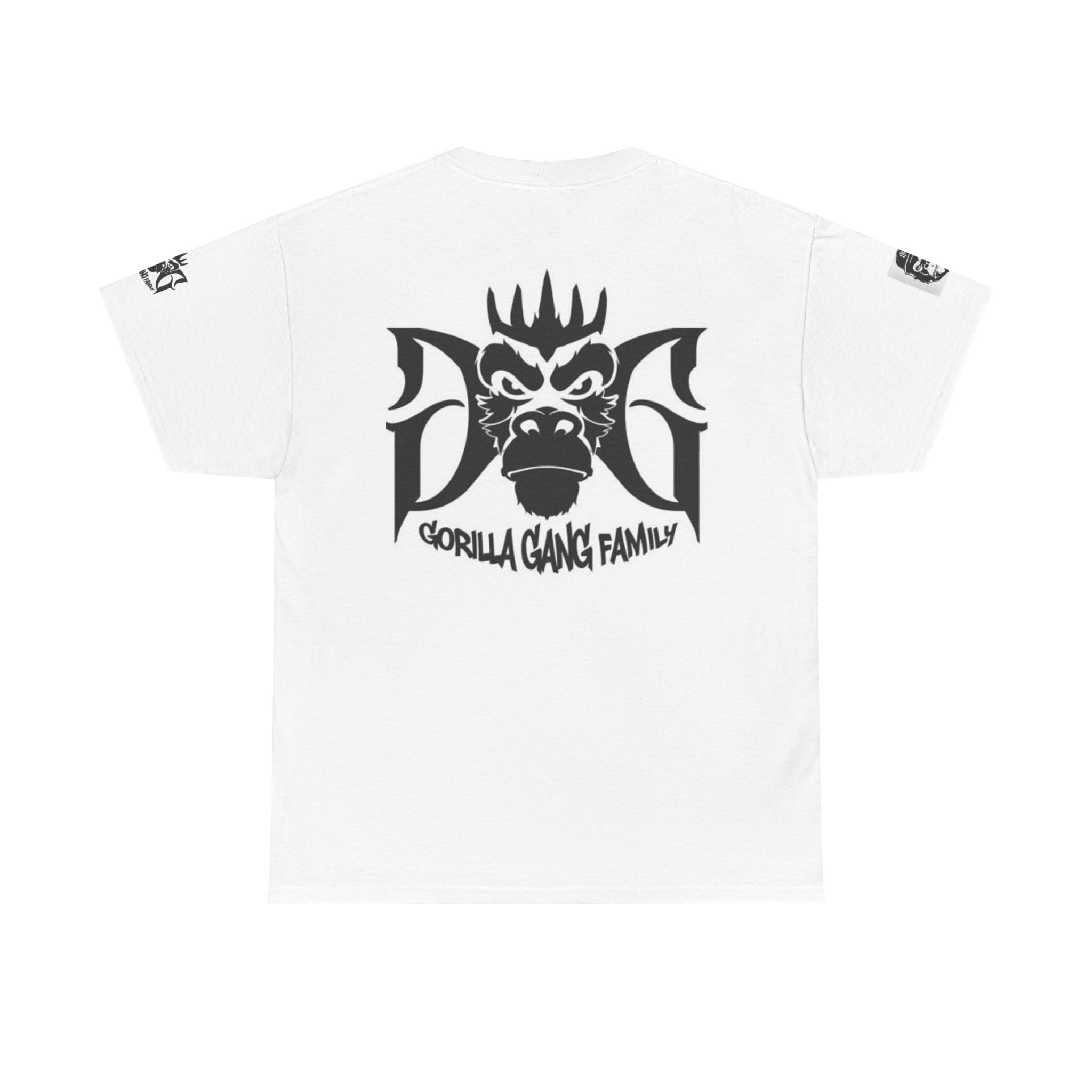 Gorilla Gang Tee – Streetwear Graphic T-Shirt with Smoking Ape Logo