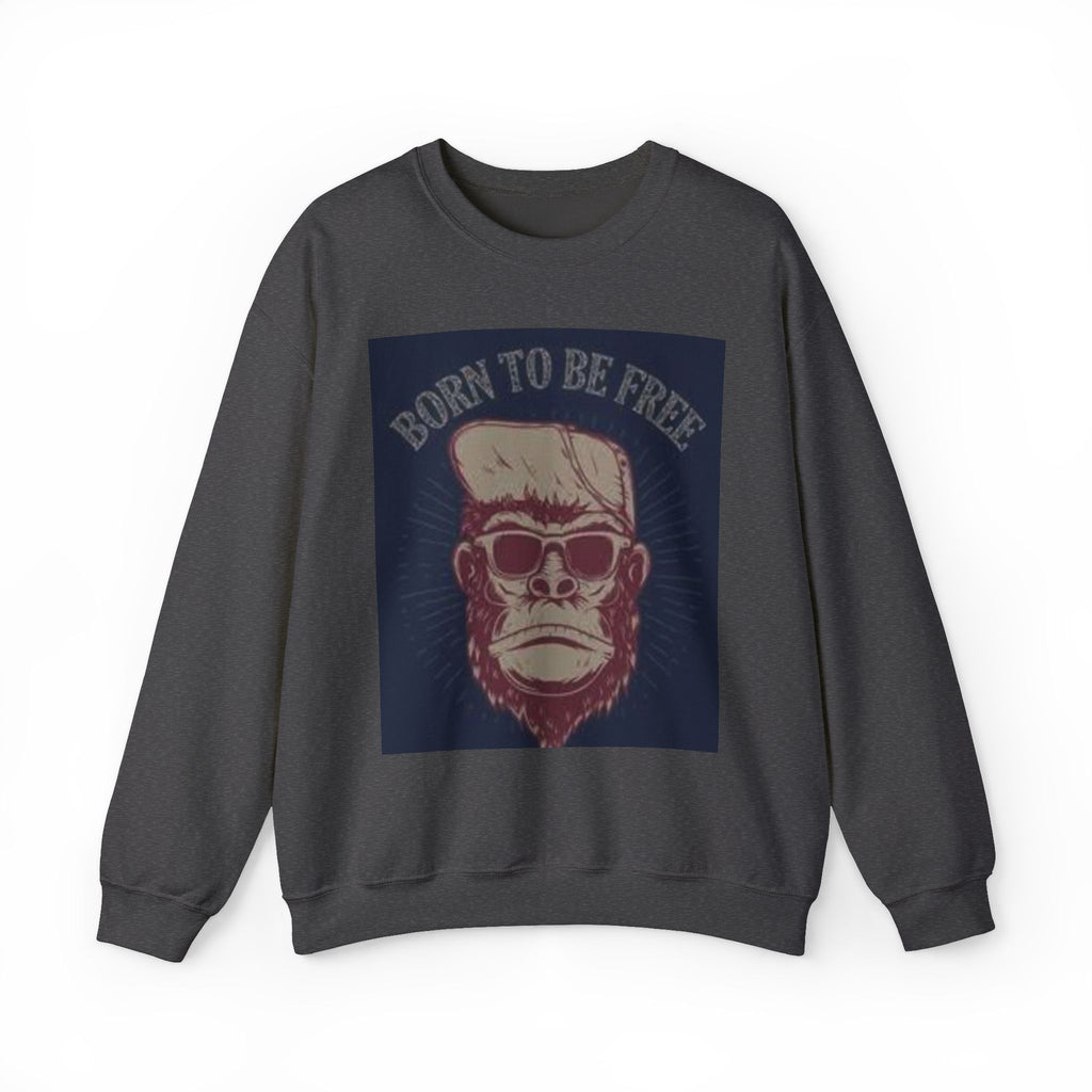 Gorilla Gang 'Born to Be Free' Crewneck Sweatshirt