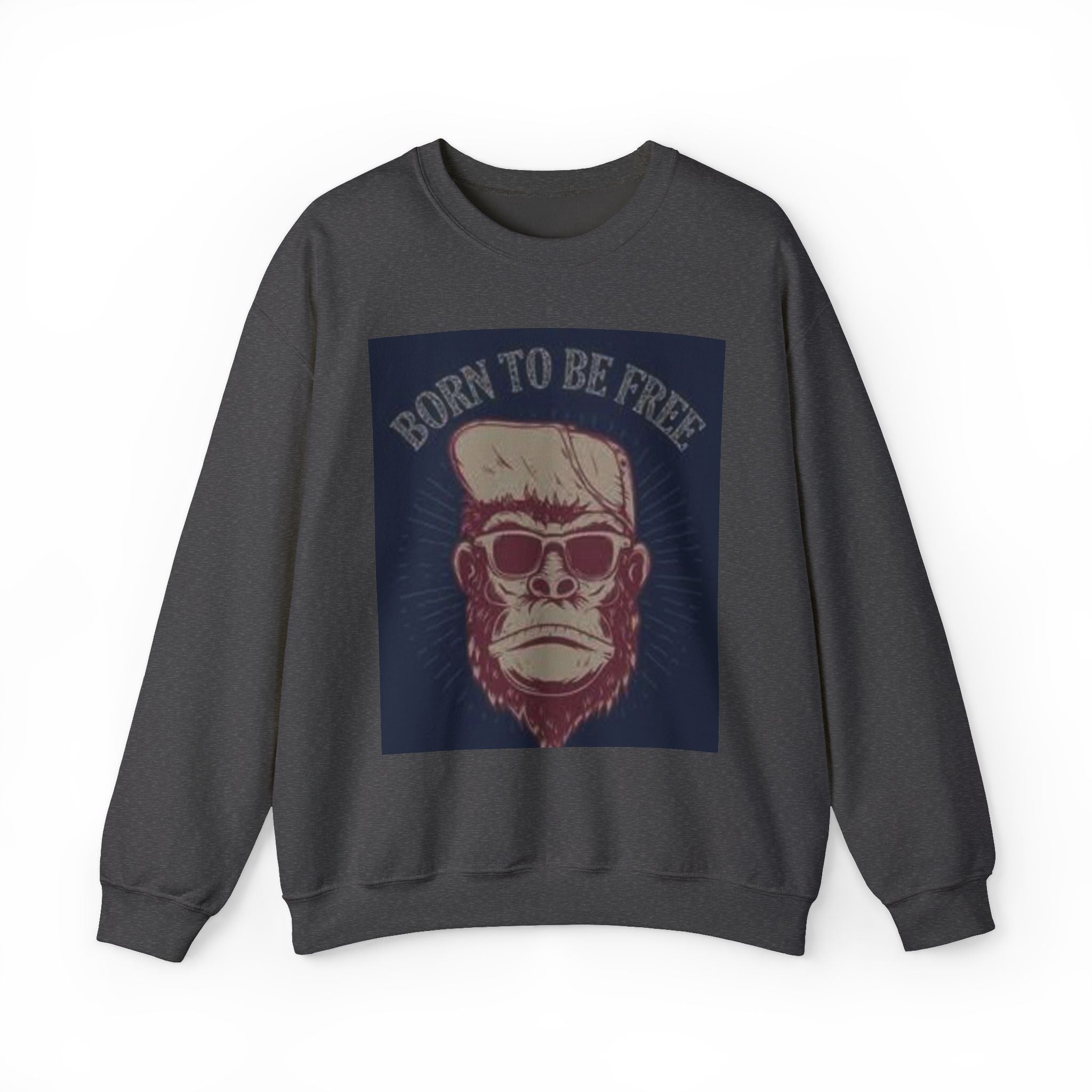 Gorilla Gang 'Born to Be Free' Crewneck Sweatshirt