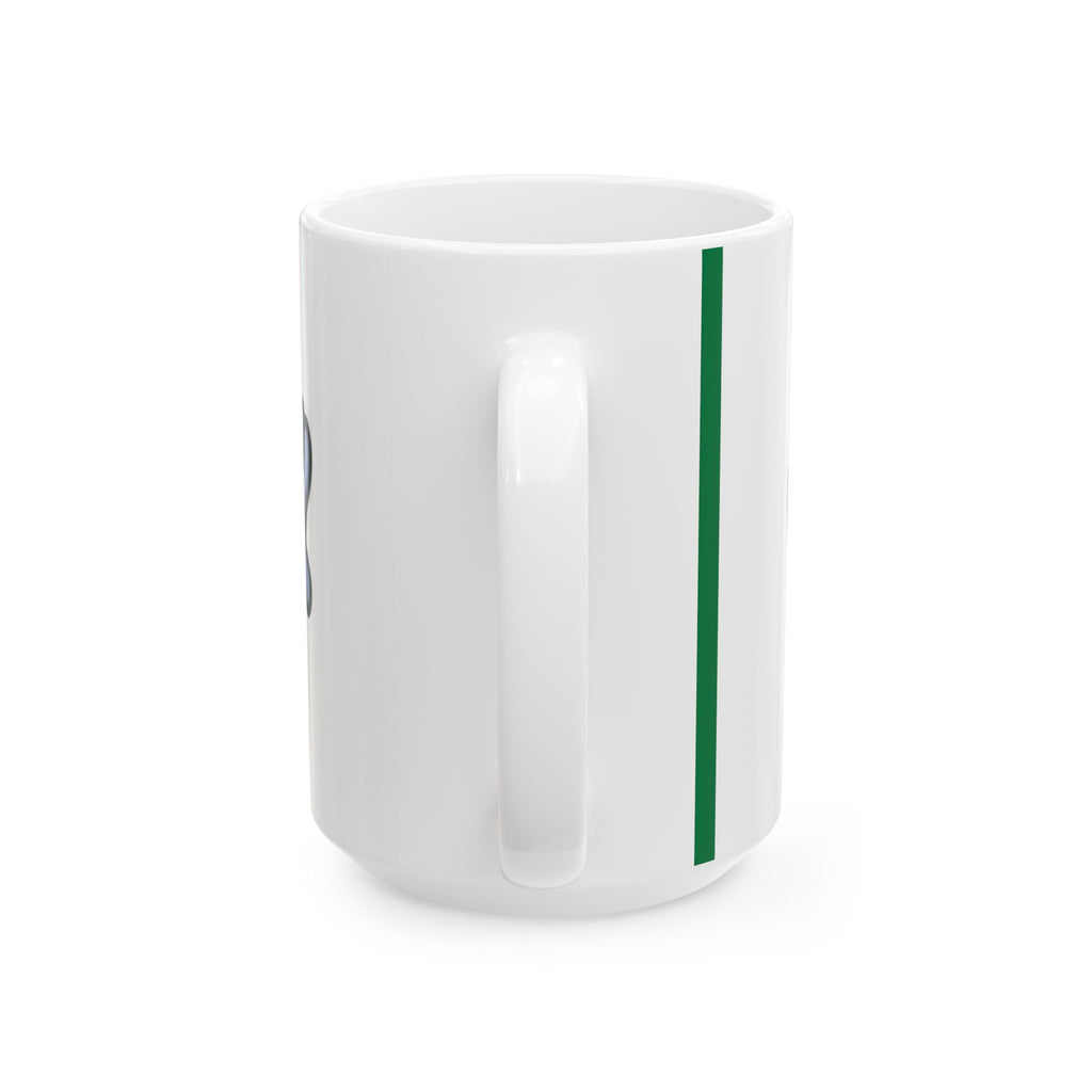 Dabbing Blue Gorilla Ceramic Mug – Funny Cute Ape Coffee Cup (11oz, 15oz)