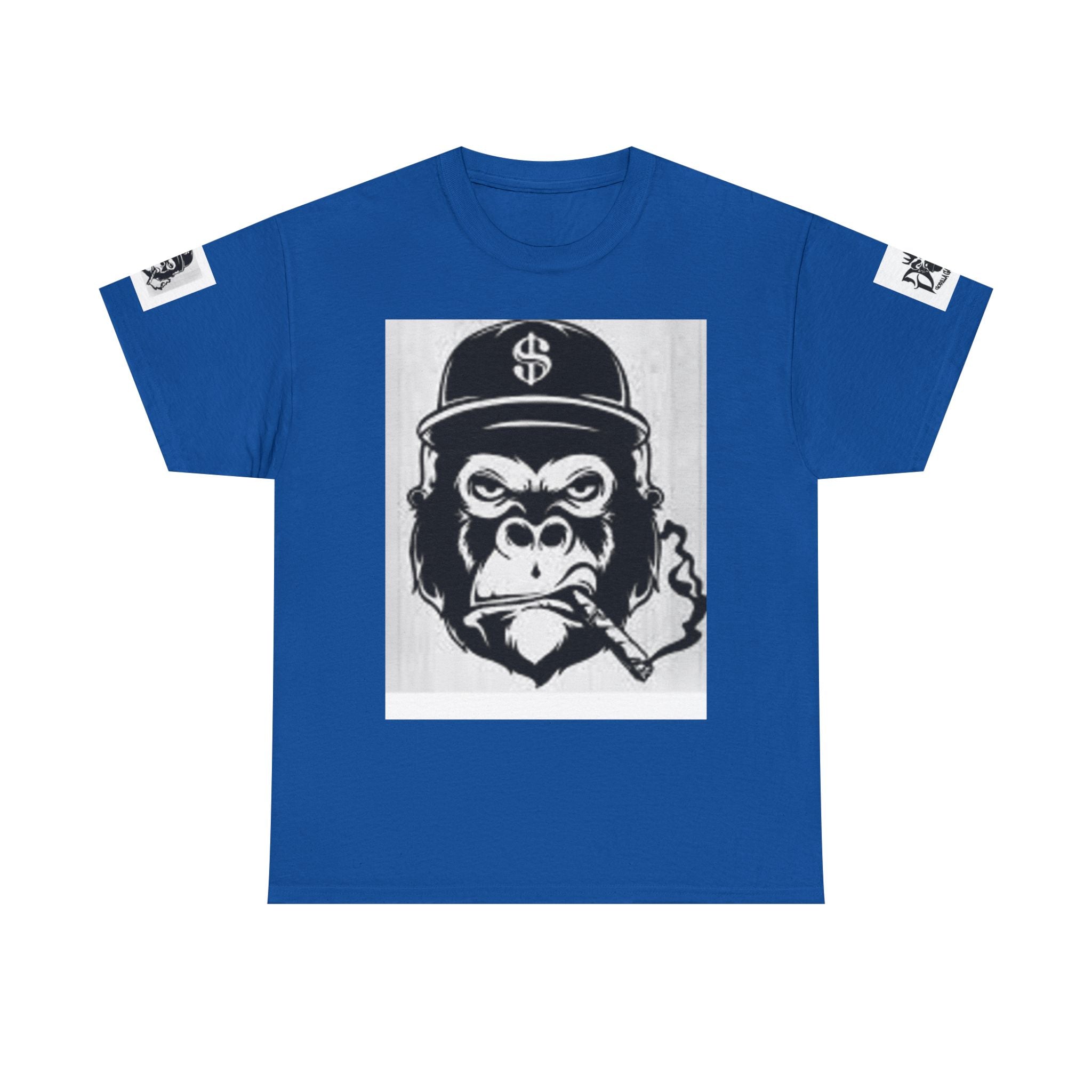 Gorilla Gang Tee – Streetwear Graphic T-Shirt with Smoking Ape Logo
