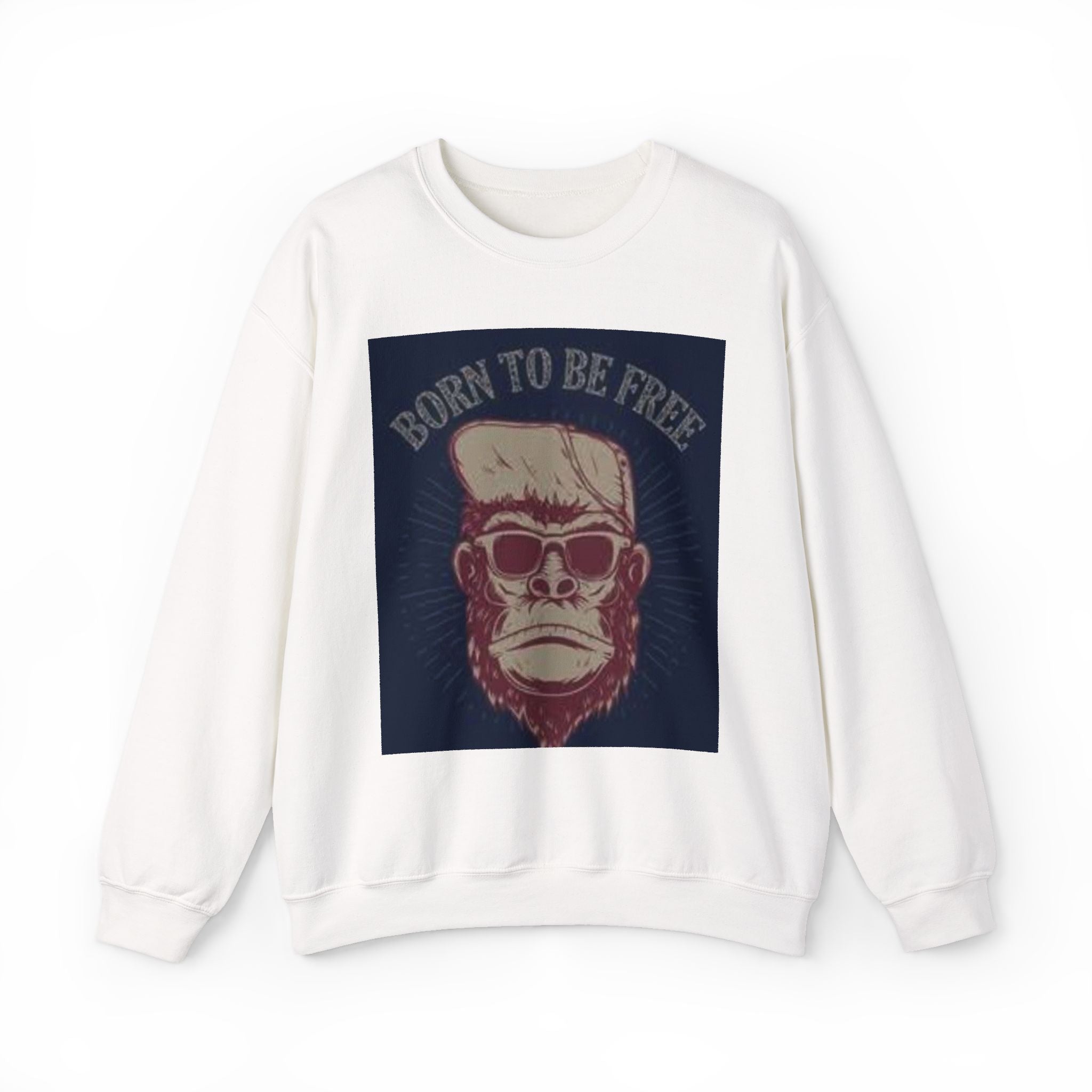 Gorilla Gang 'Born to Be Free' Crewneck Sweatshirt