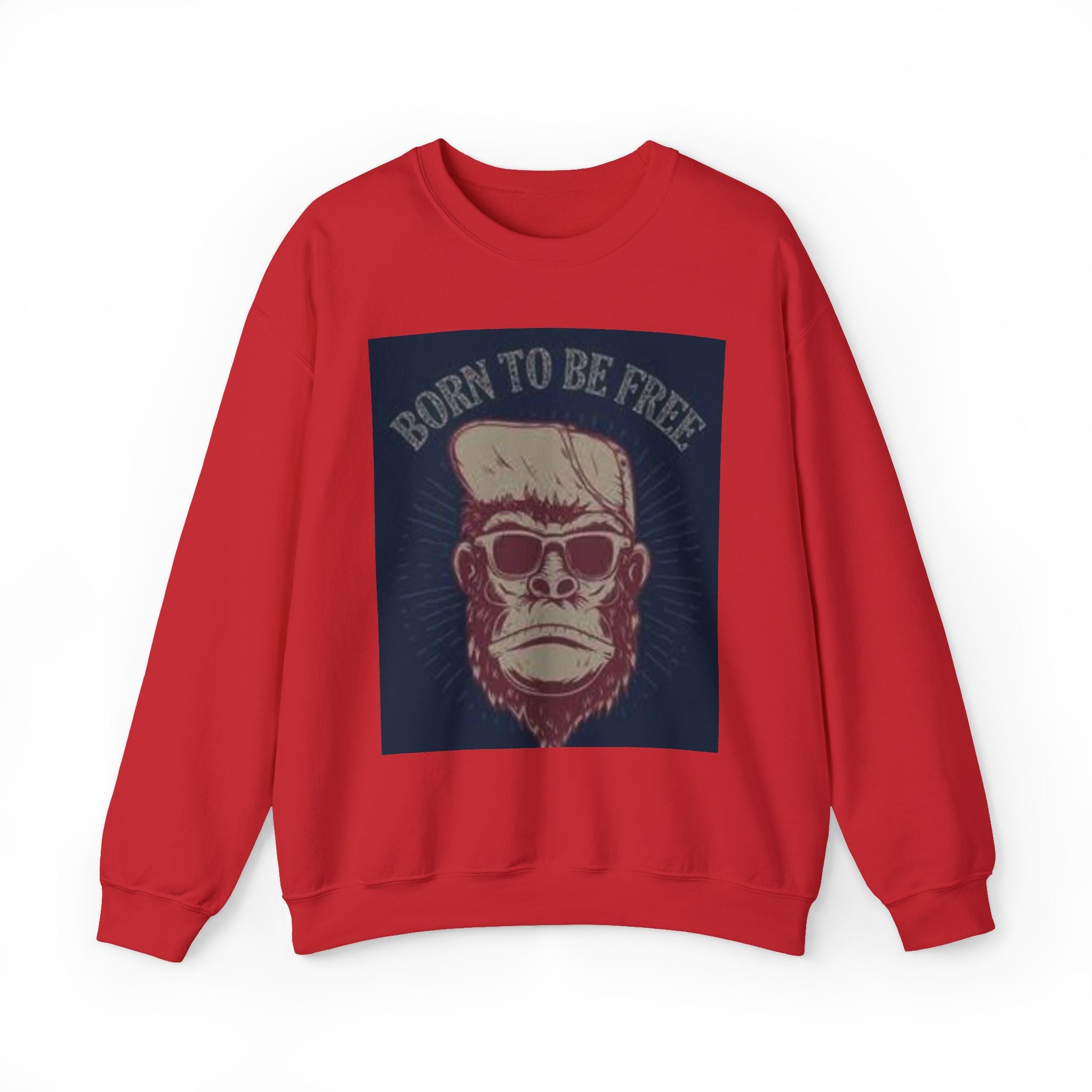 Gorilla Gang 'Born to Be Free' Crewneck Sweatshirt