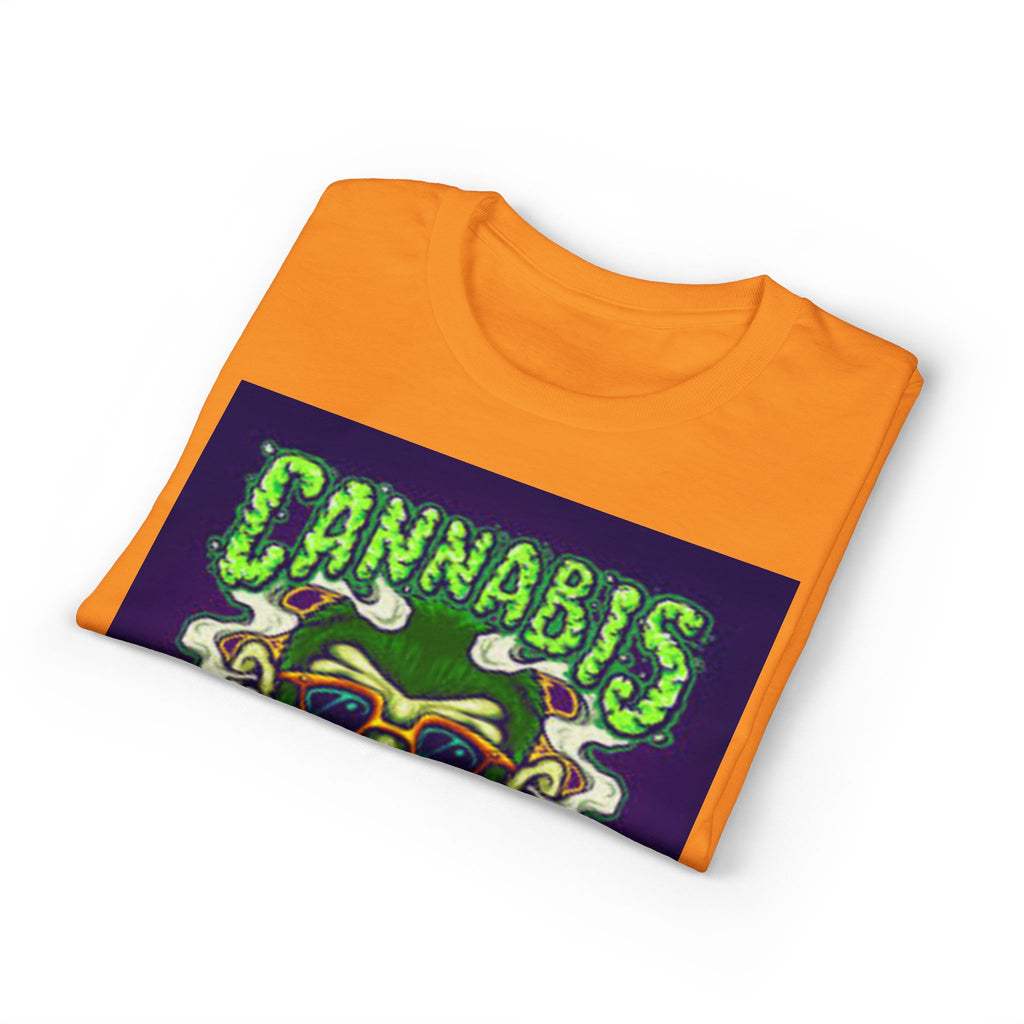 Cannabis Monkey T-Shirt — Retro Smoky Gorilla Graphic Tee