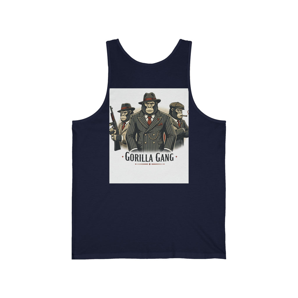 Gorilla Gang Tank Top — 'Gorilla Gang' Primate Power Graphic Tank