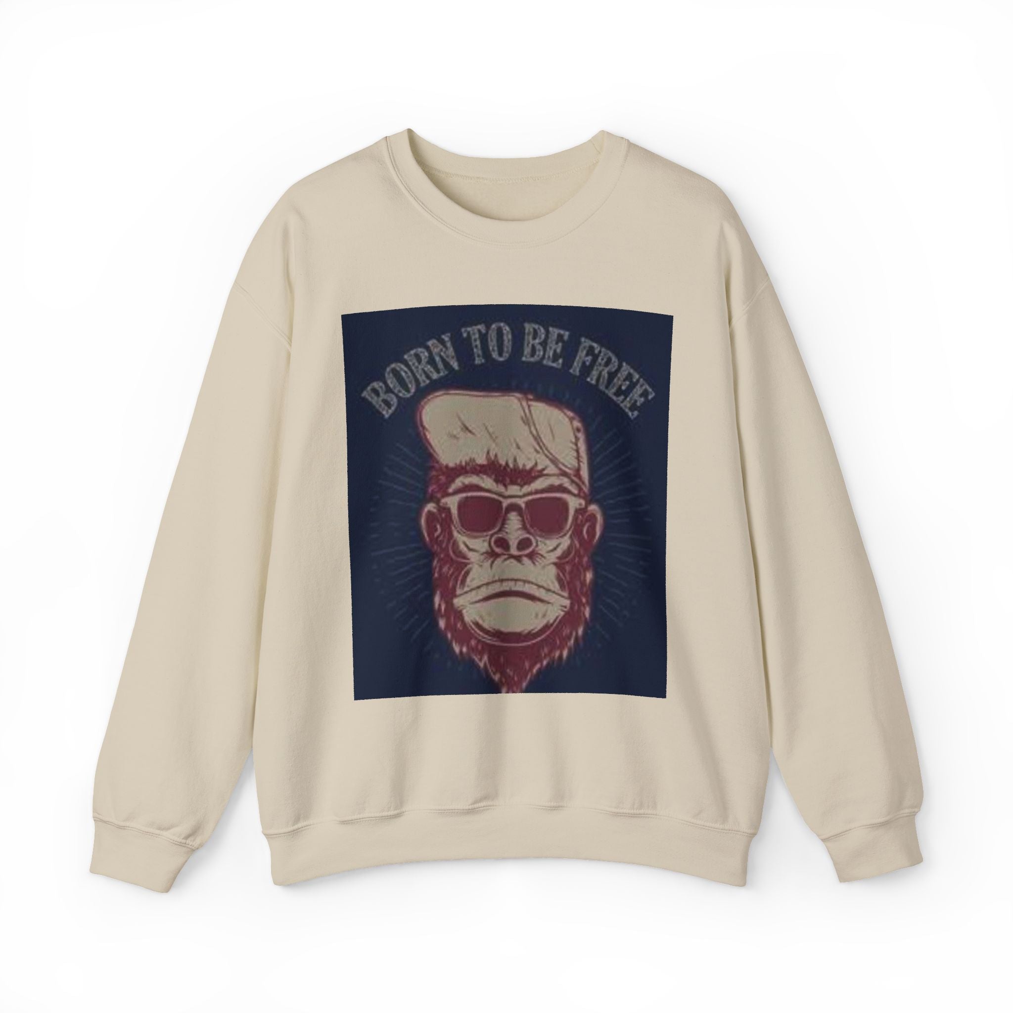 Gorilla Gang 'Born to Be Free' Crewneck Sweatshirt